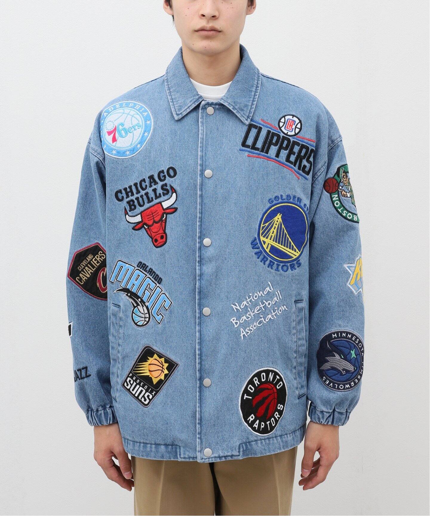 WEB限定【Off The Court by NBA】Denim Jacket（デニムジャケット 