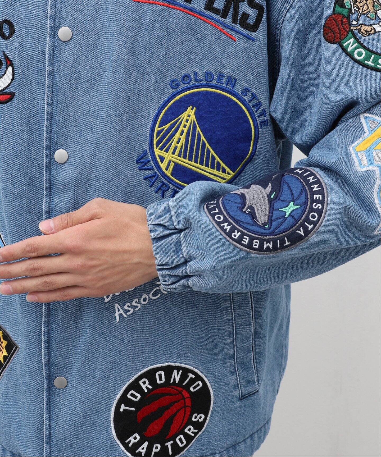 Supreme NBA ジャケット スタジャン Mサイズ ばけ