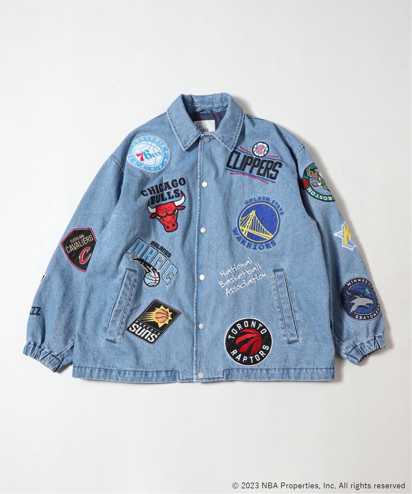 WEB限定【Off The Court by NBA】Denim Jacket（デニムジャケット 