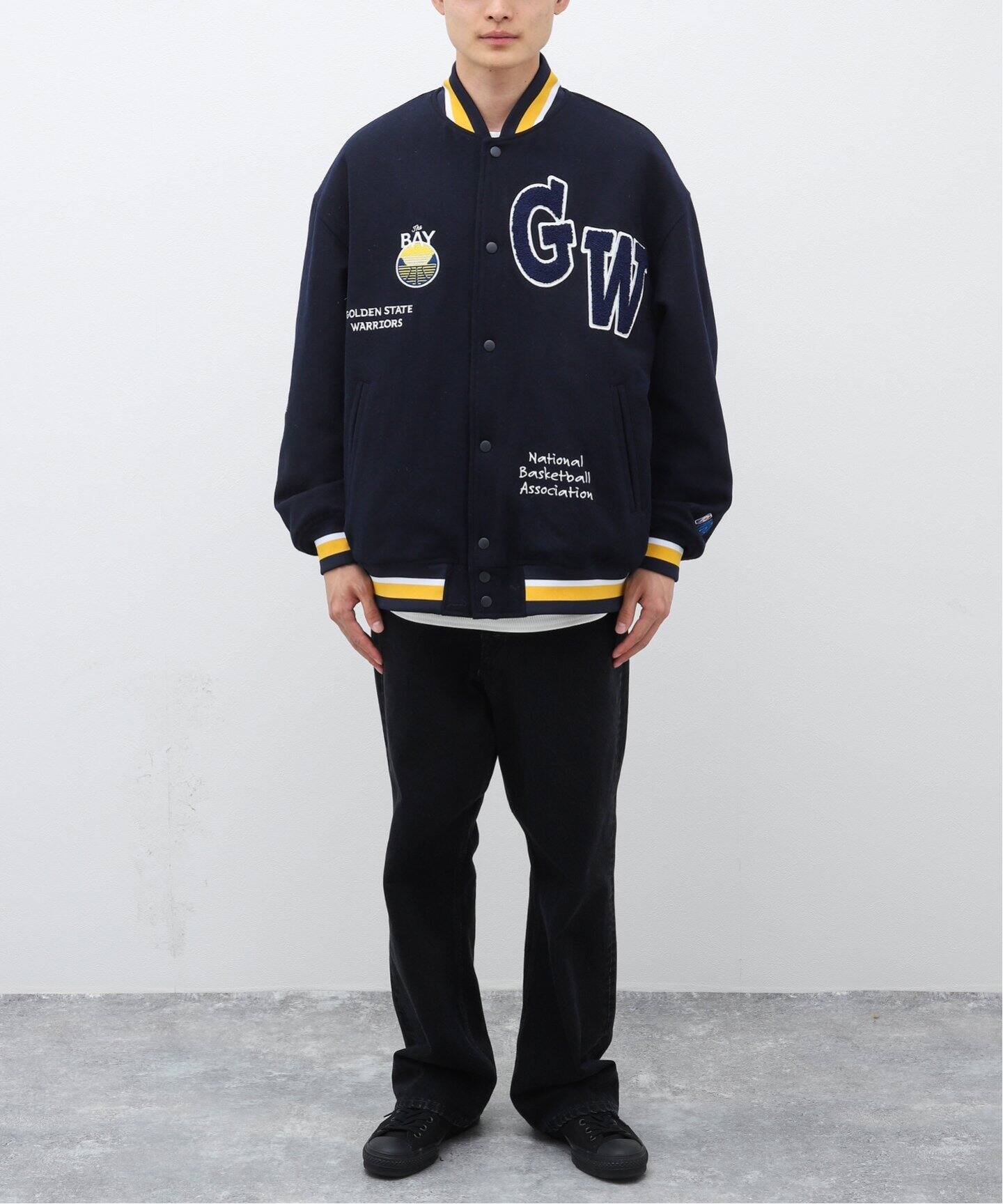 WEB限定【Off The Court by NBA】MeltonJacket（スタジャン）｜JOURNAL 
