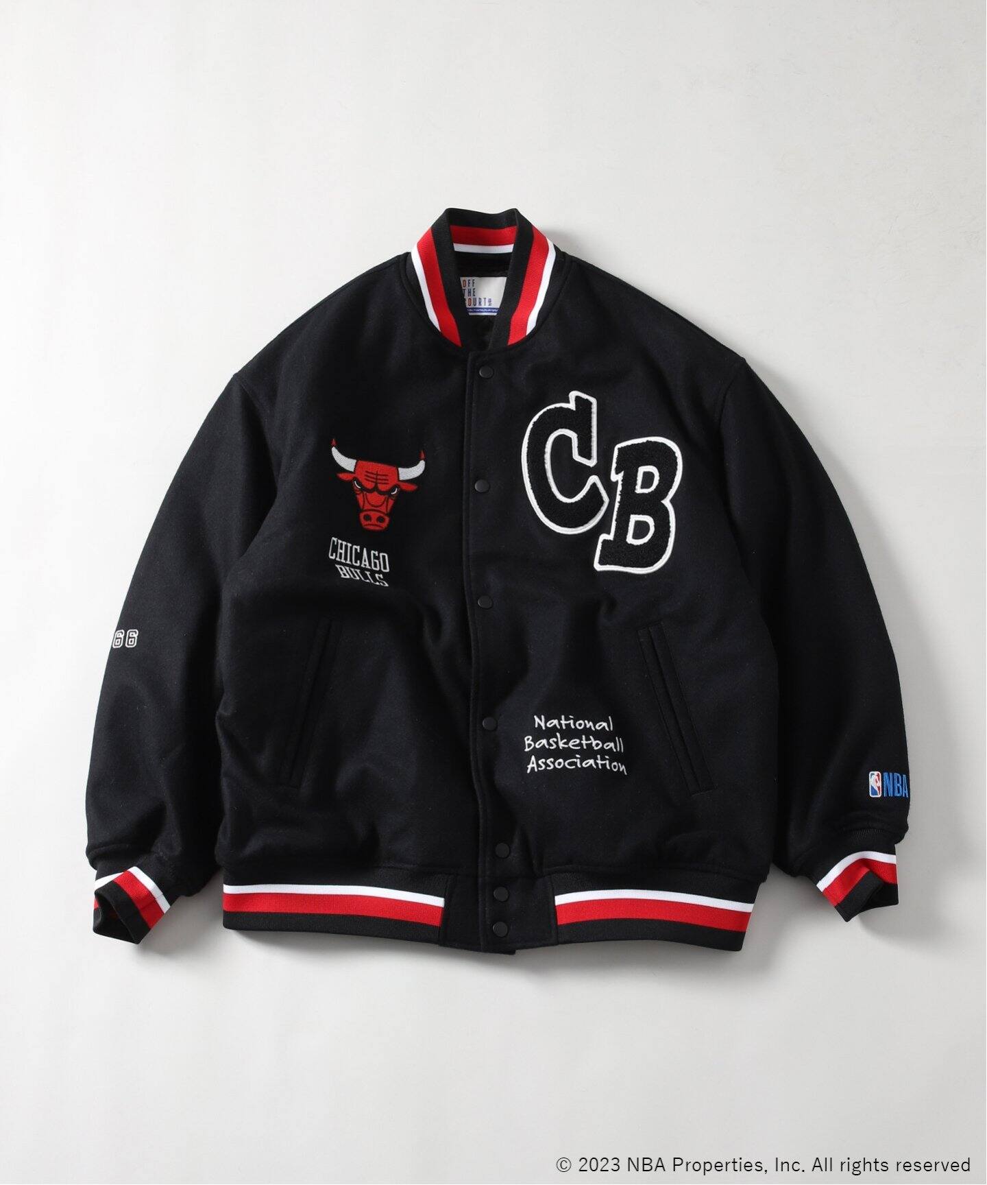 WEB限定【Off The Court by NBA】MeltonJacket（スタジャン）｜JOURNAL 