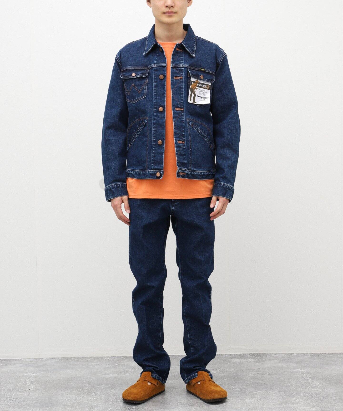 SEVEN BY SEVEN × Wrangler】124MJ USED -Strech Broken D（デニム