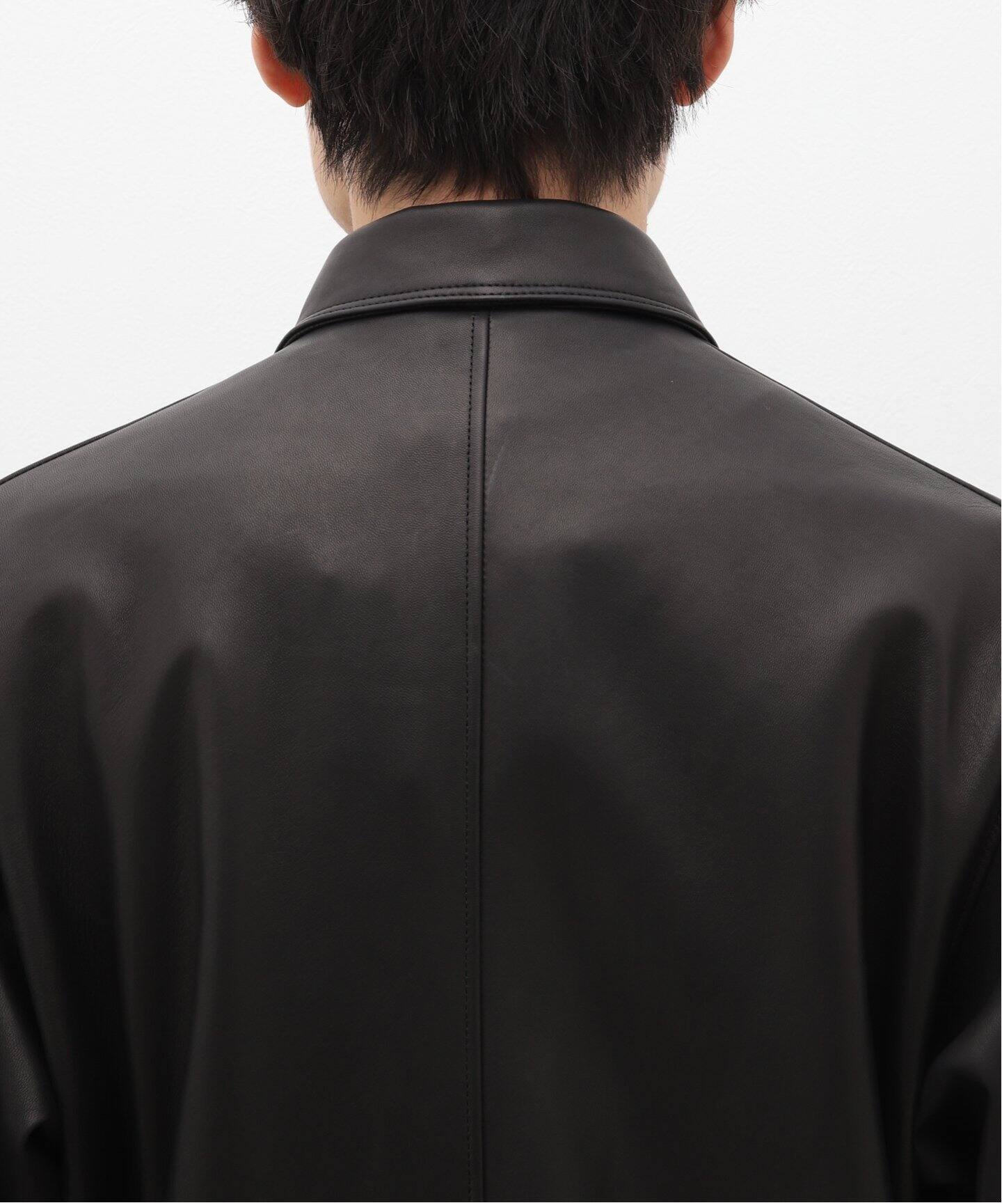 blurhms / ブラームス Lamb Cossack Jacket BHS23F007（レザー