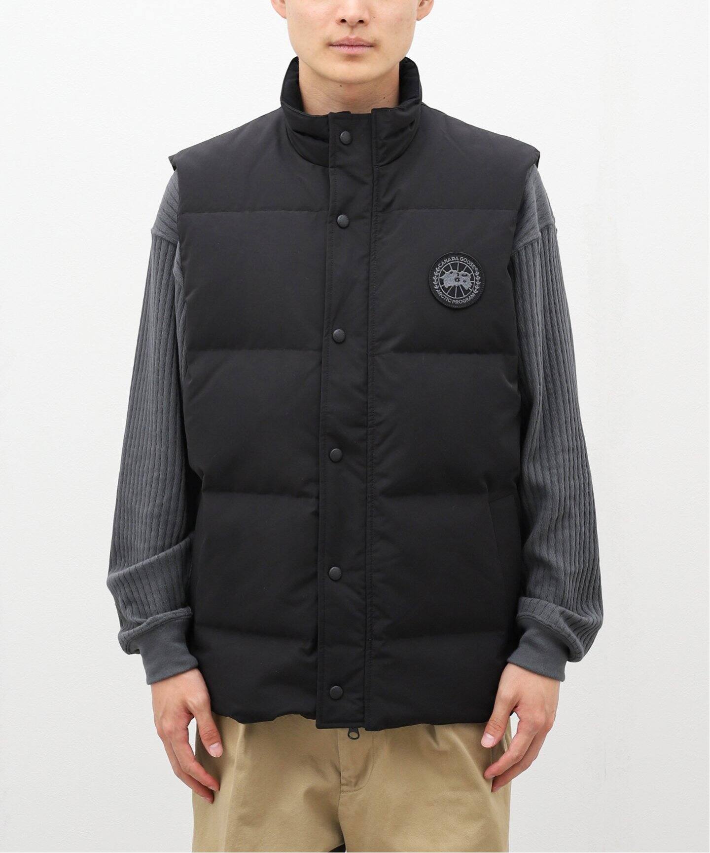 カナダグース 美品 CANADA GOOSE カナダグース ブラックレーベル  