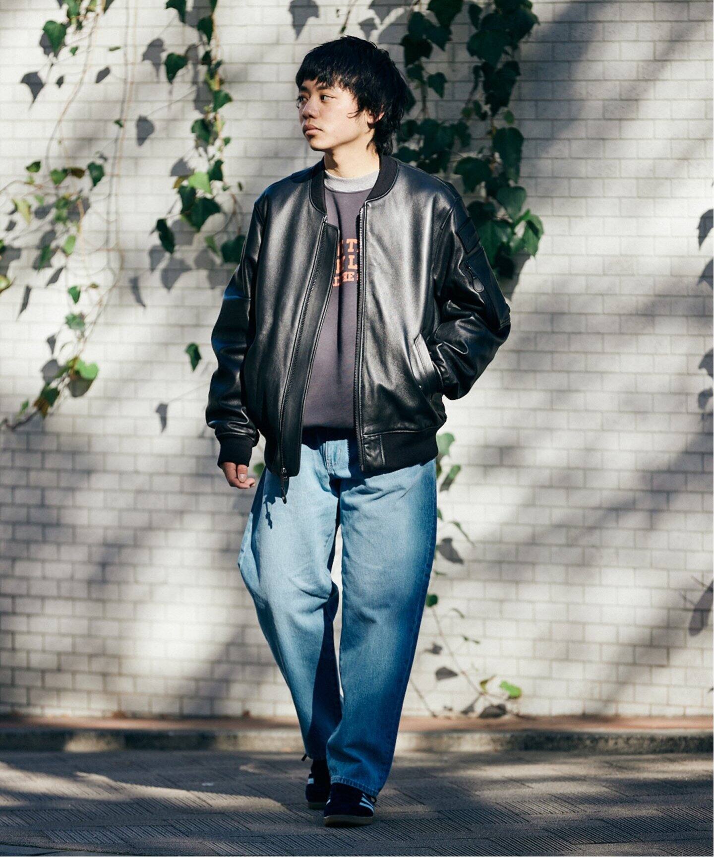 Schott / ショット】別注 LEATHER MA-1（MA-1）｜JOURNAL STANDARD 