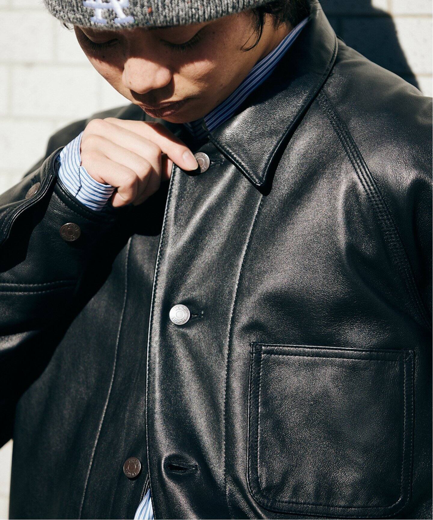 Schott / ショット】別注 LEATHER COVERALL（レザージャケット 