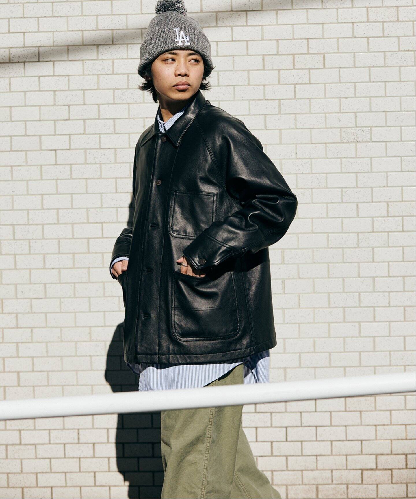 Schott / ショット】別注 LEATHER COVERALL（レザージャケット 