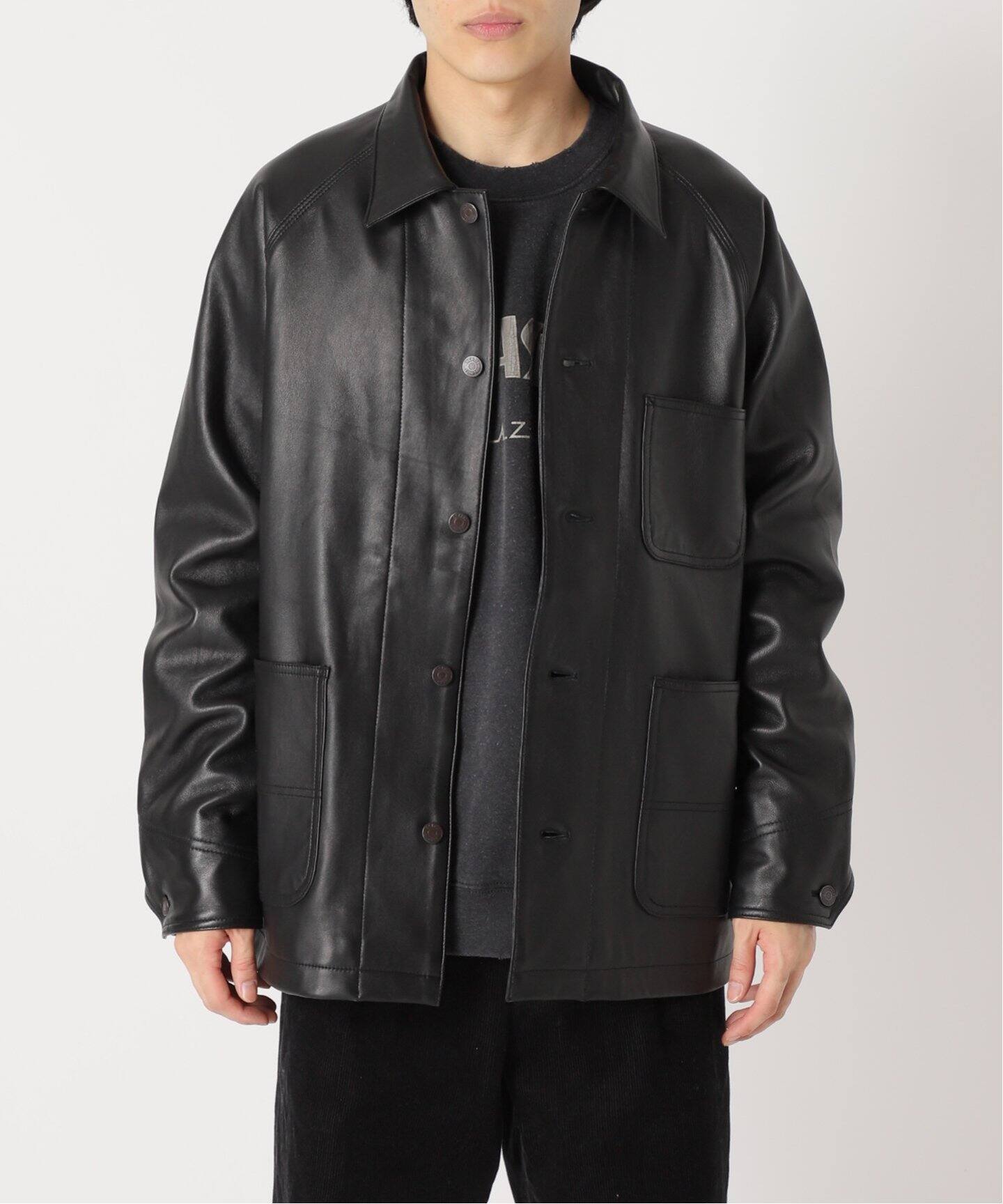 Schott / ショット】別注 LEATHER COVERALL（レザージャケット 