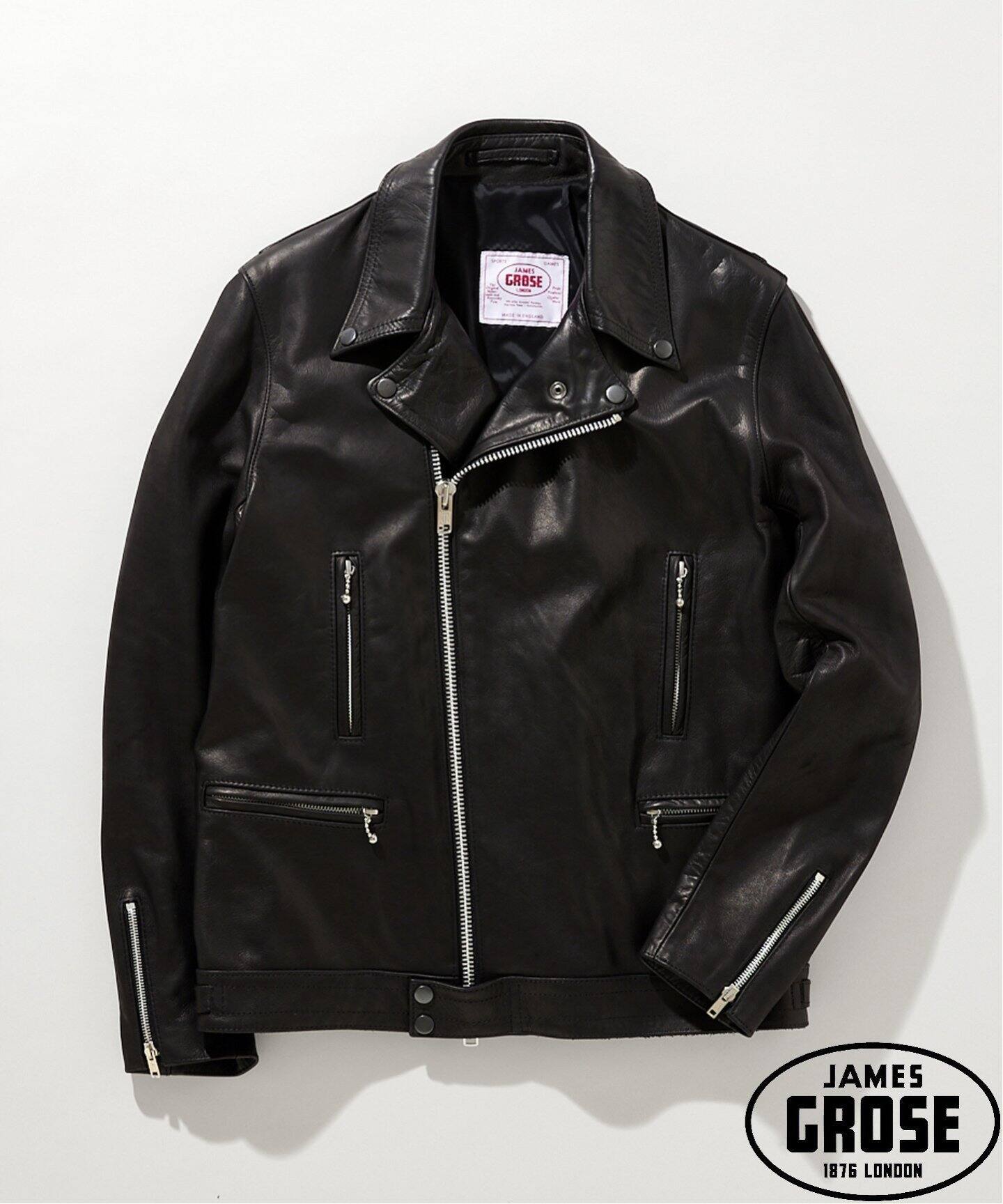 JAMES GROSE × JOURNAL STANDARD / NEW MANILA JACKET- HORSE（レザー 