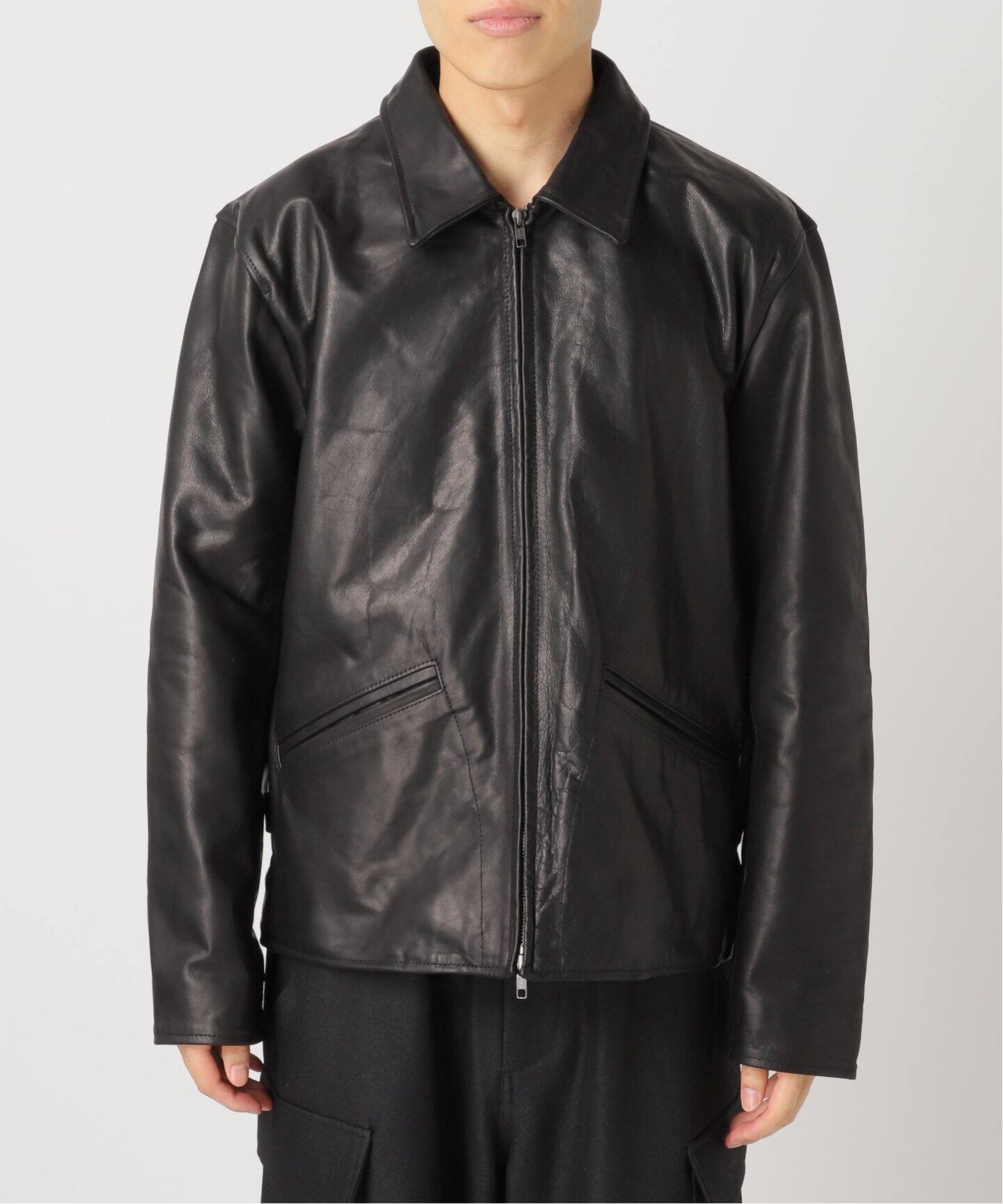 JAMES GROSE × JOURNAL STANDARD / CARLTON JACKET - HORSE（レザー 