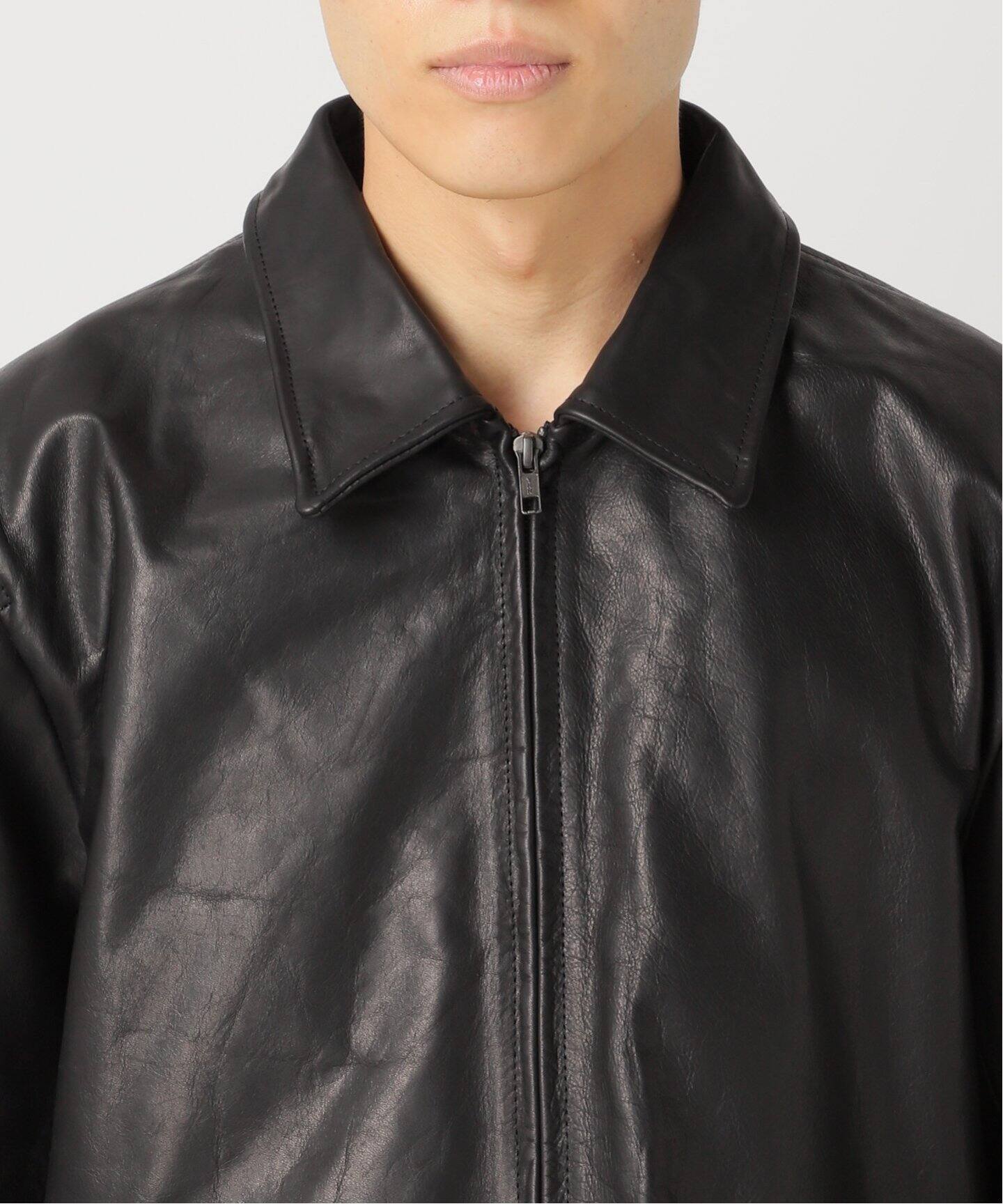 JAMES GROSE × JOURNAL STANDARD / CARLTON JACKET - HORSE（レザー 