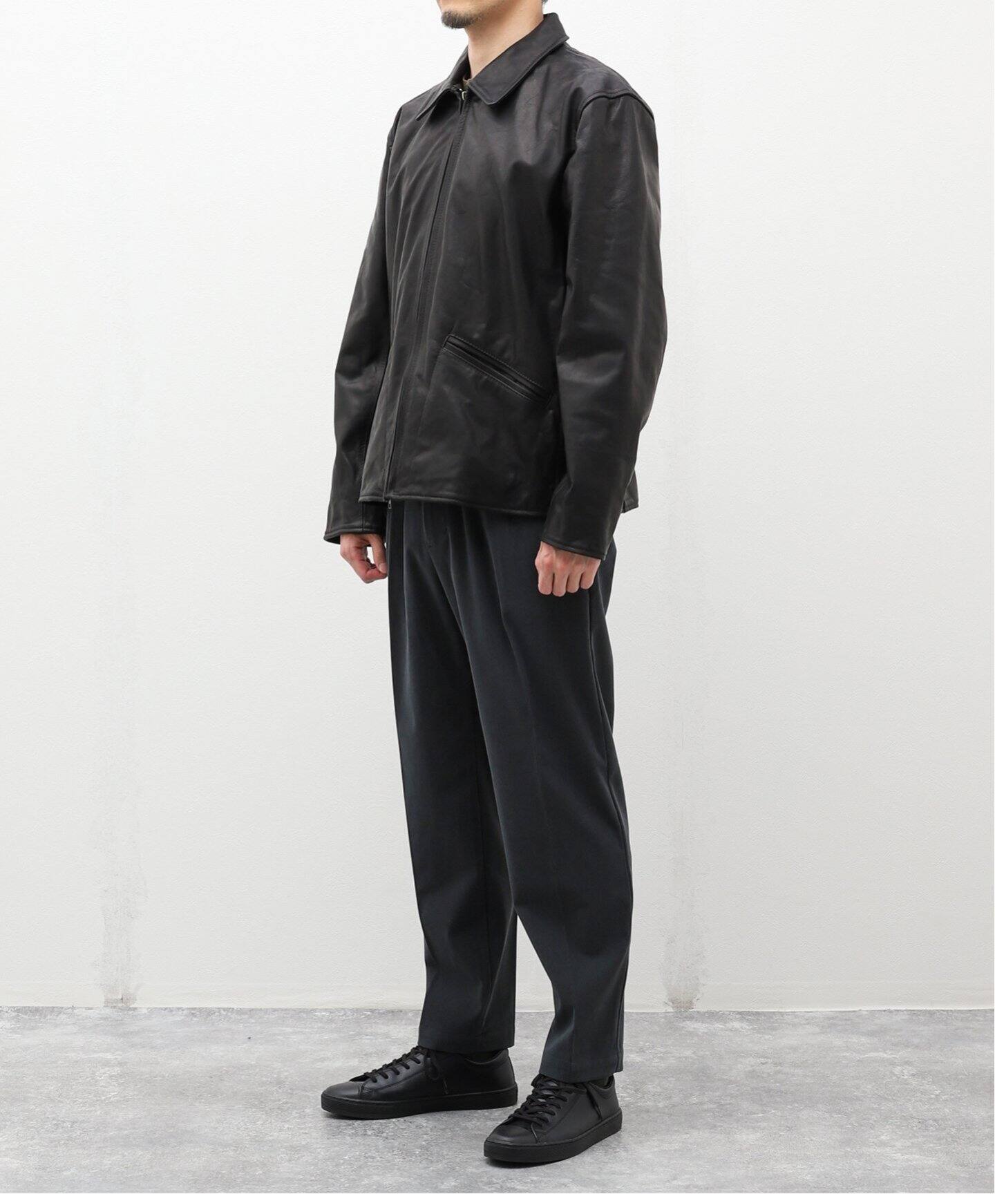 JAMES GROSE × JOURNAL STANDARD / CARLTON JACKET - HORSE（レザー 