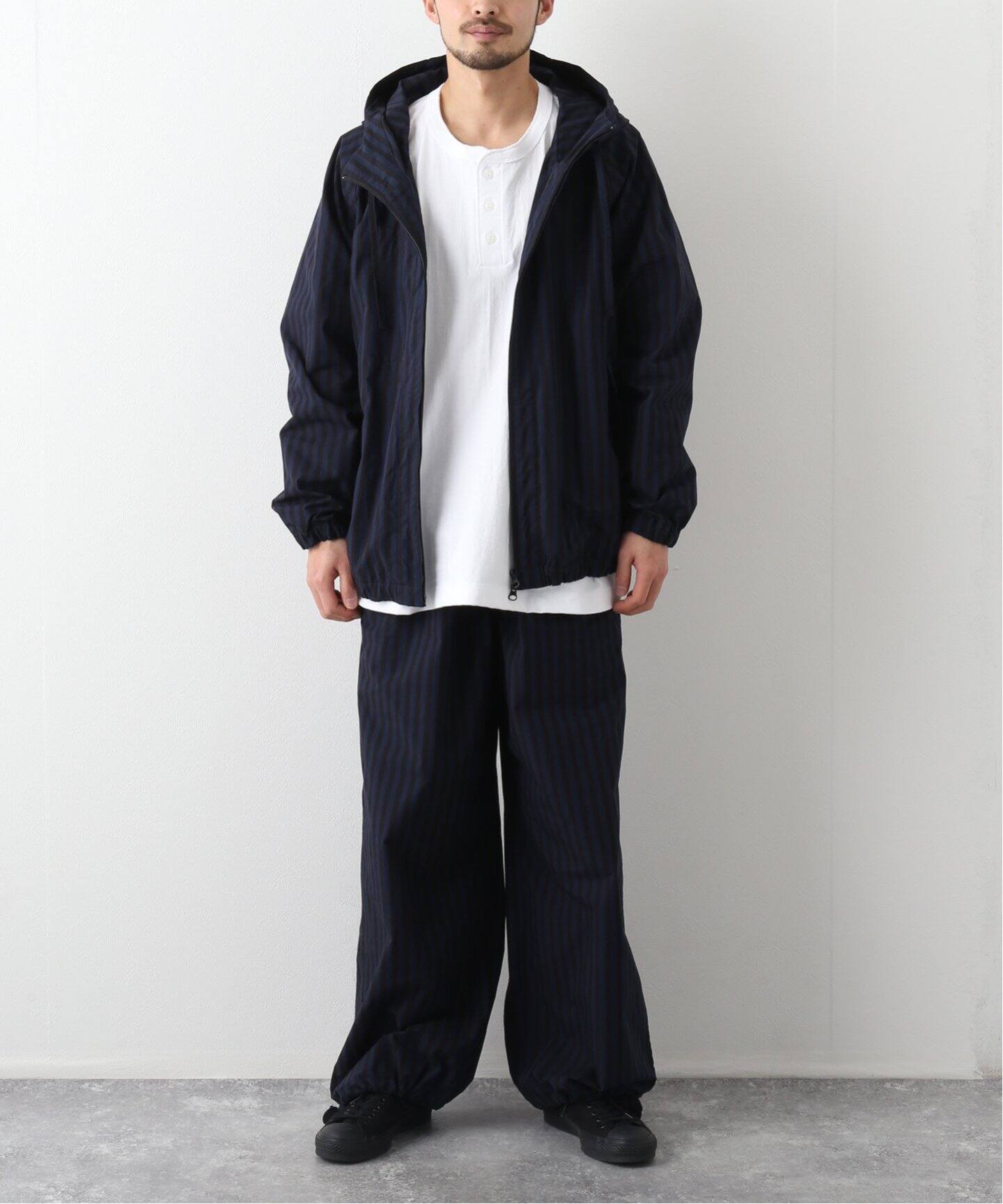 ts(s) / ティーエスエス】Block Stripe Zip Front Parka（その他  