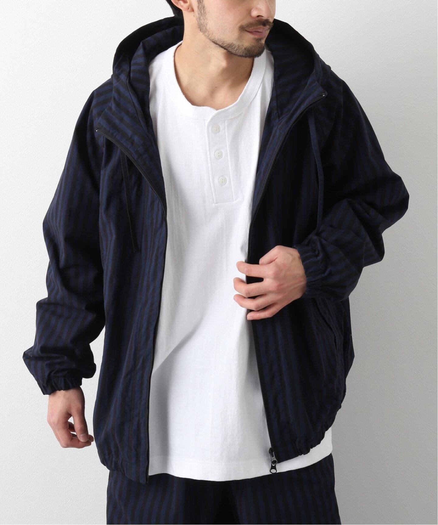 ts(s) / ティーエスエス】Block Stripe Zip Front Parka（その他  