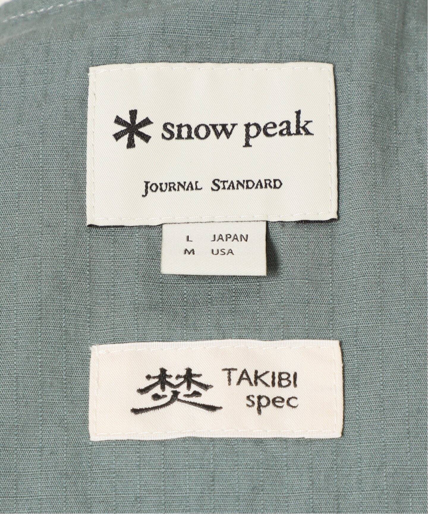 SNOWPEAK × JOURNAL STANDARD】別注 TAKIBI LIGHT RIIP VEST（ベスト 