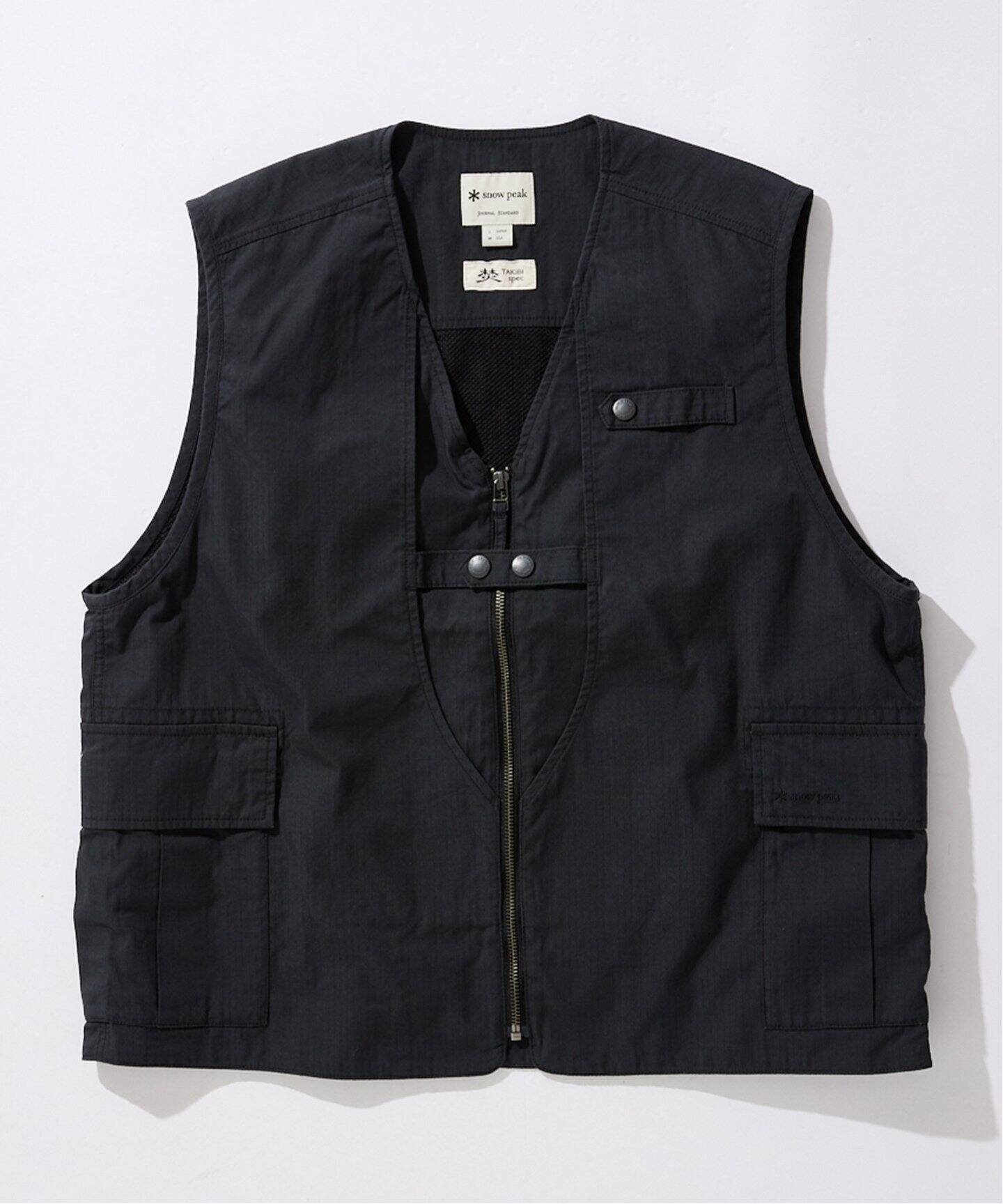 SNOWPEAK × JOURNAL STANDARD】別注 TAKIBI LIGHT RIIP VEST（ベスト 