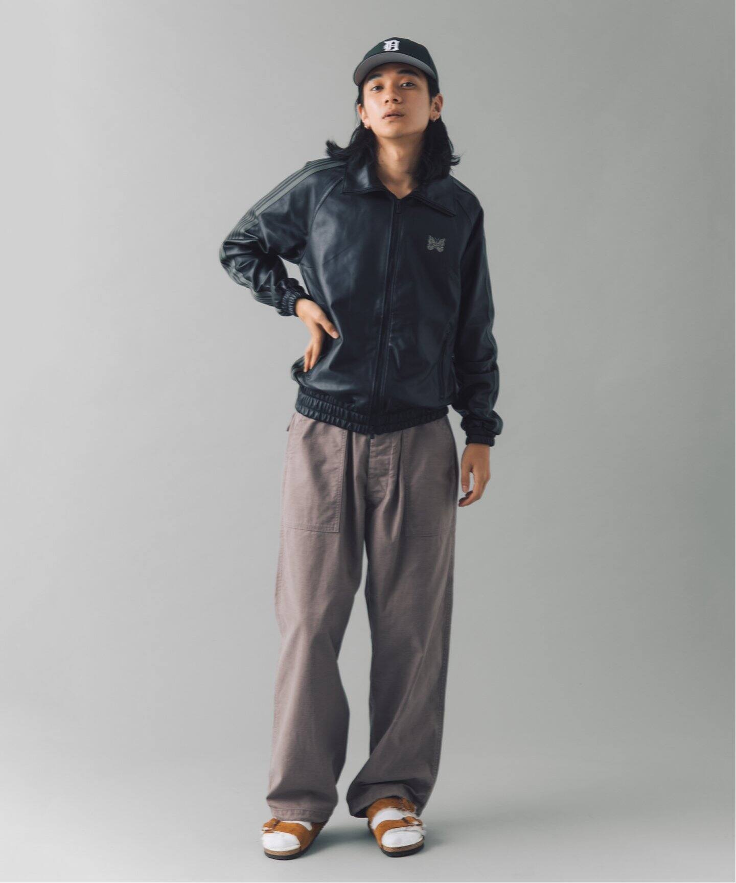 NEEDLES×JOURNAL STANDARD / ニードルズ】別注 Track Jacket-Leather  