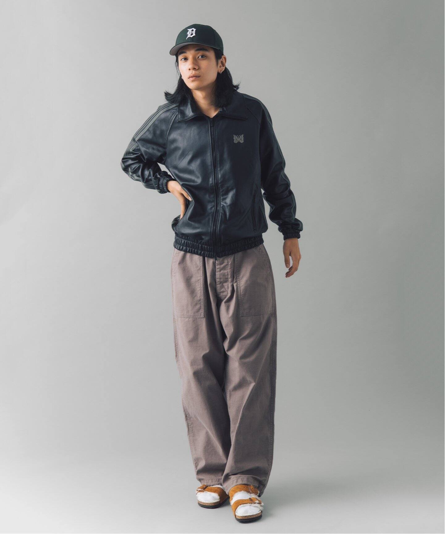 NEEDLES×JOURNAL STANDARD / ニードルズ】別注 Track Jacket-Leather 