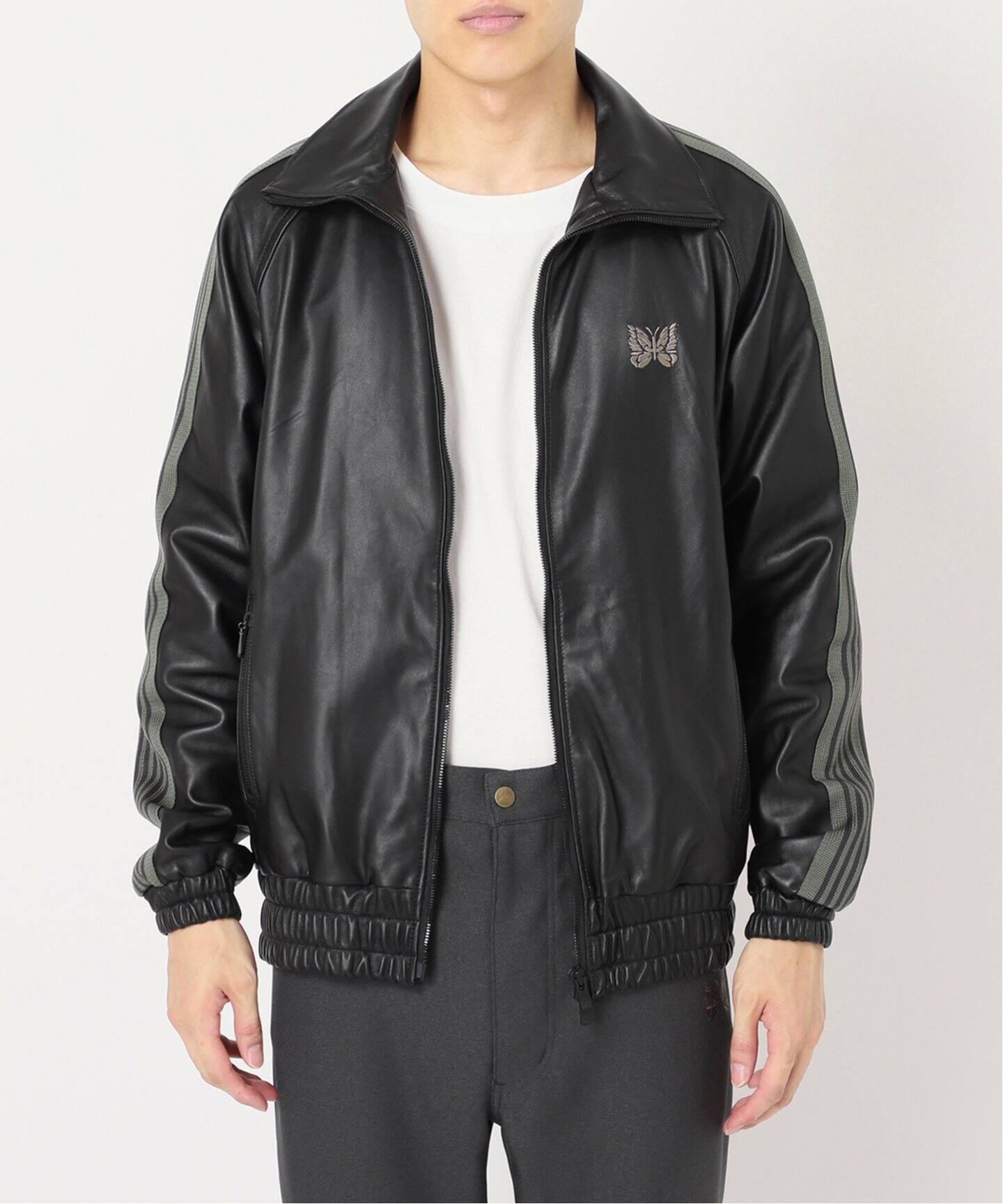 NEEDLES×JOURNAL STANDARD / ニードルズ】別注 Track Jacket-Leather 