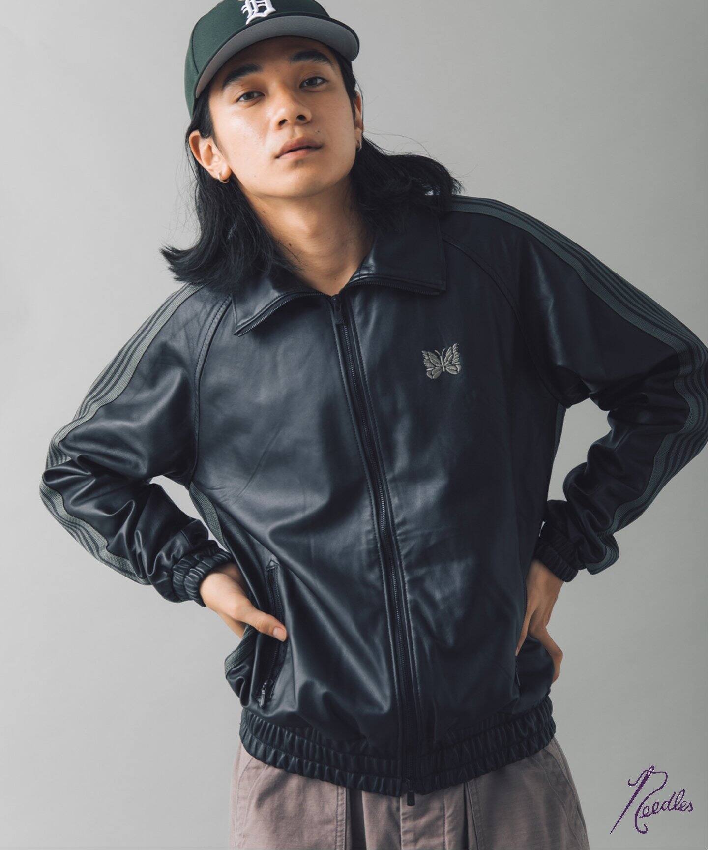 NEEDLES×JOURNAL STANDARD / ニードルズ】別注 Track Jacket-Leather  