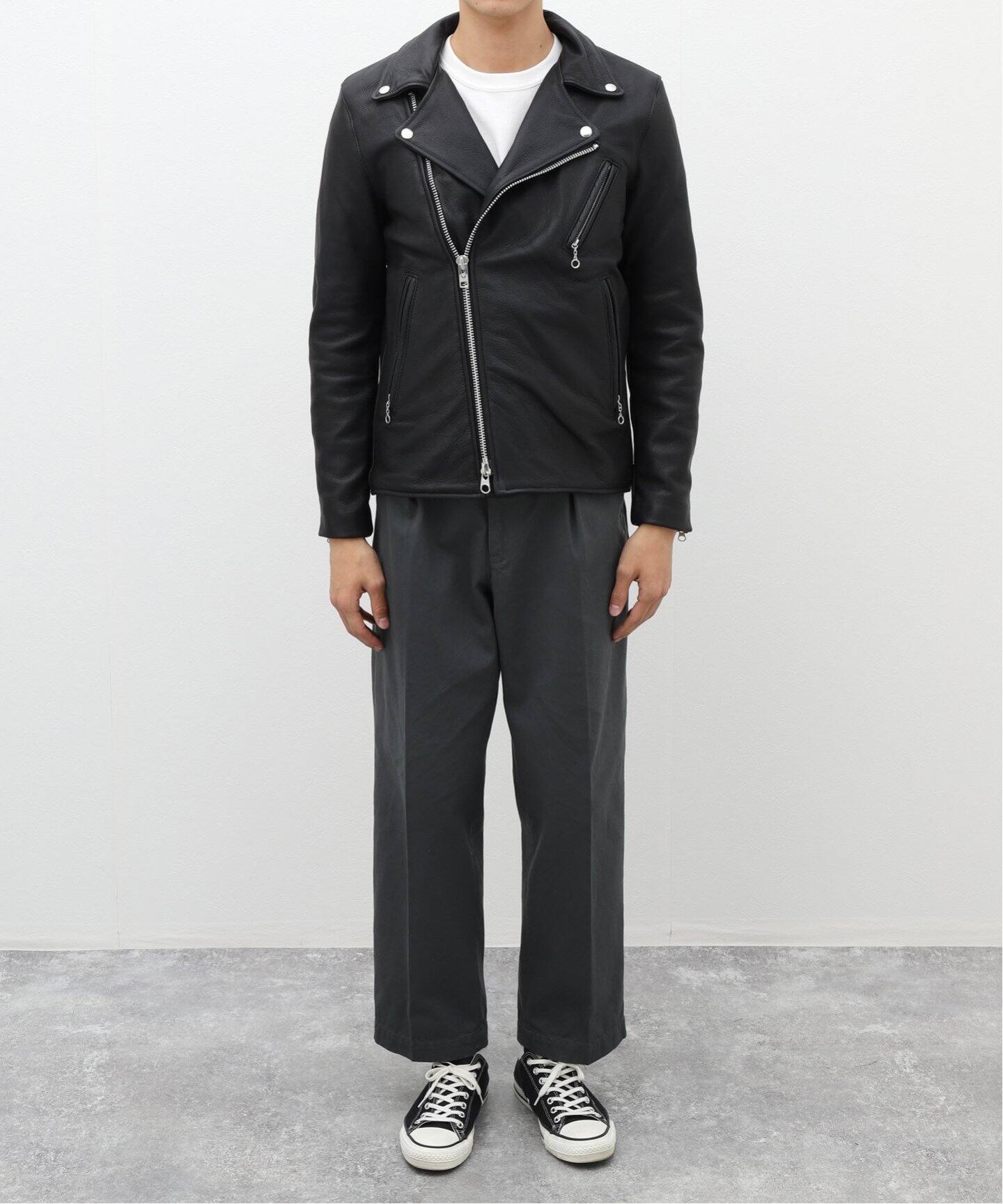 VANSON×JOURNAL STANDARD】別注 ダブルライダース（レザージャケット 