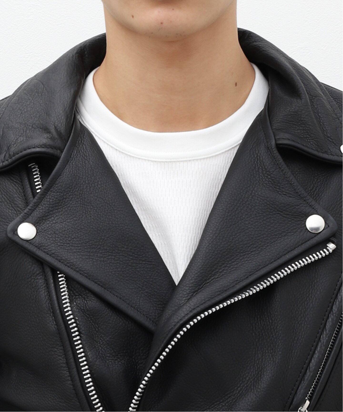 VANSON×JOURNAL STANDARD】別注 ダブルライダース（レザージャケット 