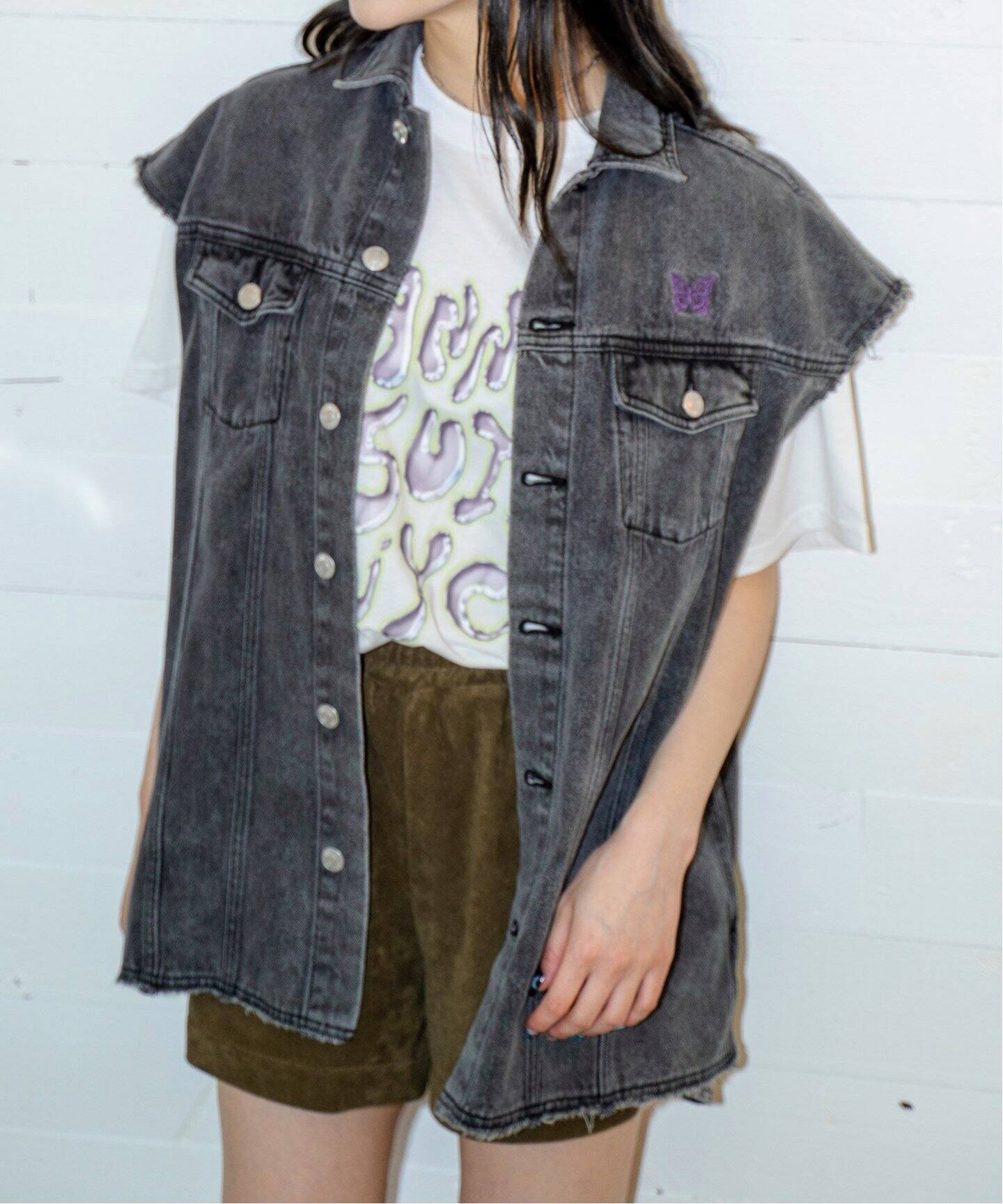 ANNA SUI NYC/ アナスイエヌワイシー】デニムベスト（ベスト）｜JOINT 