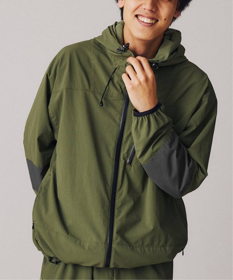 OLIVEDRAB パークナイロンブルゾン（マウンテンパーカー）｜B.C STOCK  