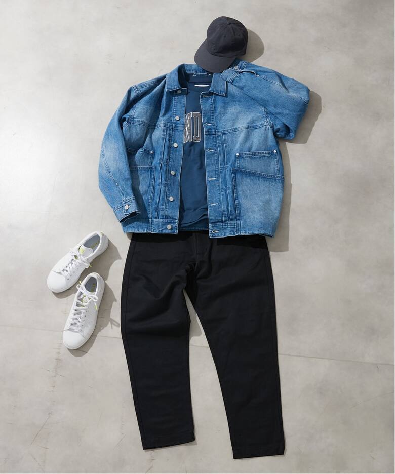 オーバーサイズ CARRY POCKET デニムジャケット（デニムジャケット  