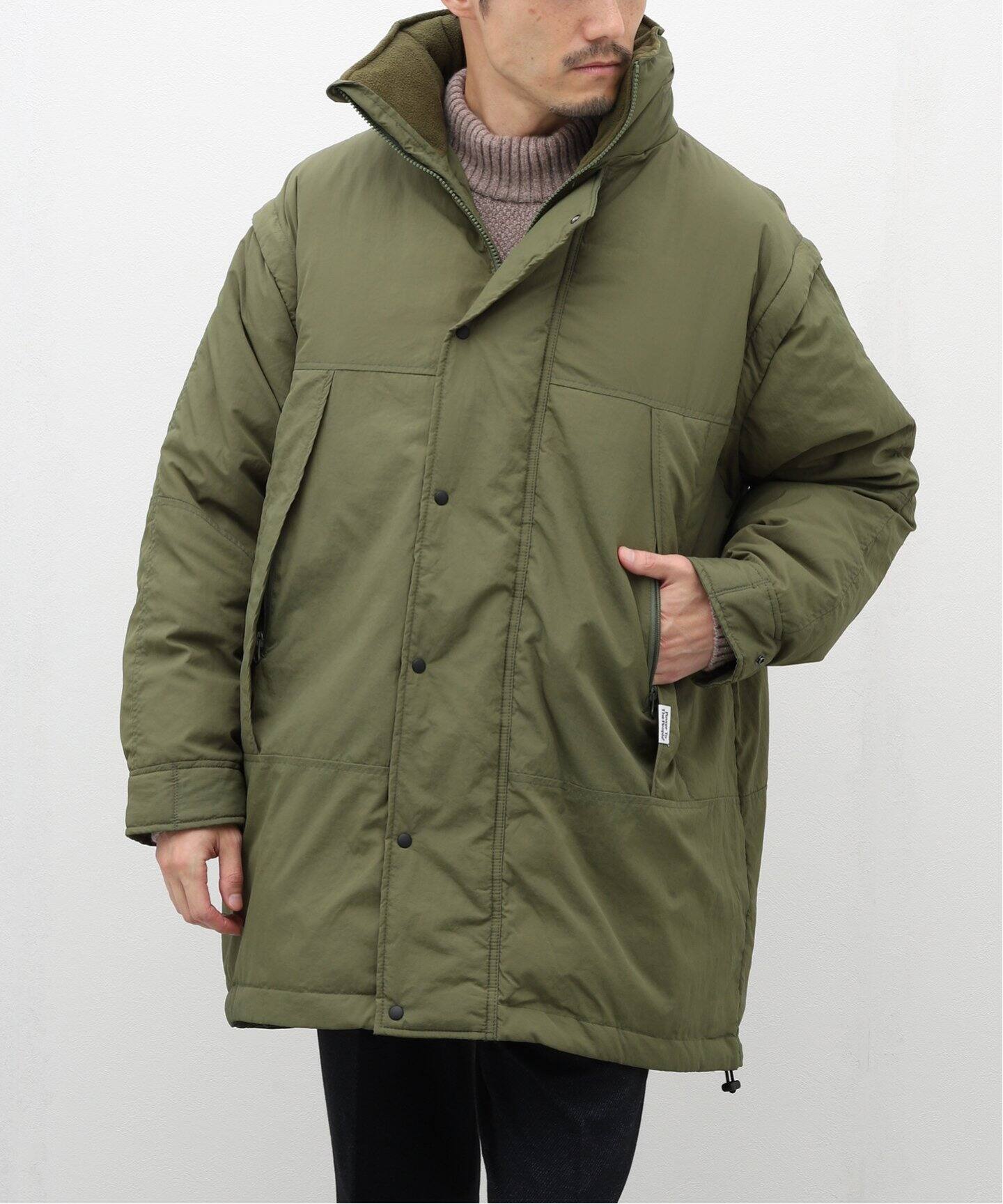 S Detachable sleeve PUF JKT（ミリタリー）｜B.C STOCK（ベーセー  