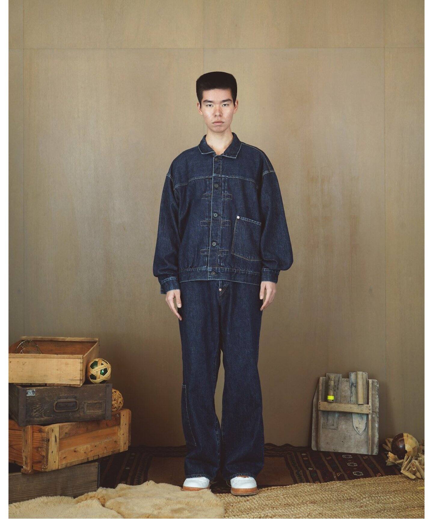 refomed / リフォメッド】 OLD MAN DENIM JACKET SW（デニムジャケット 