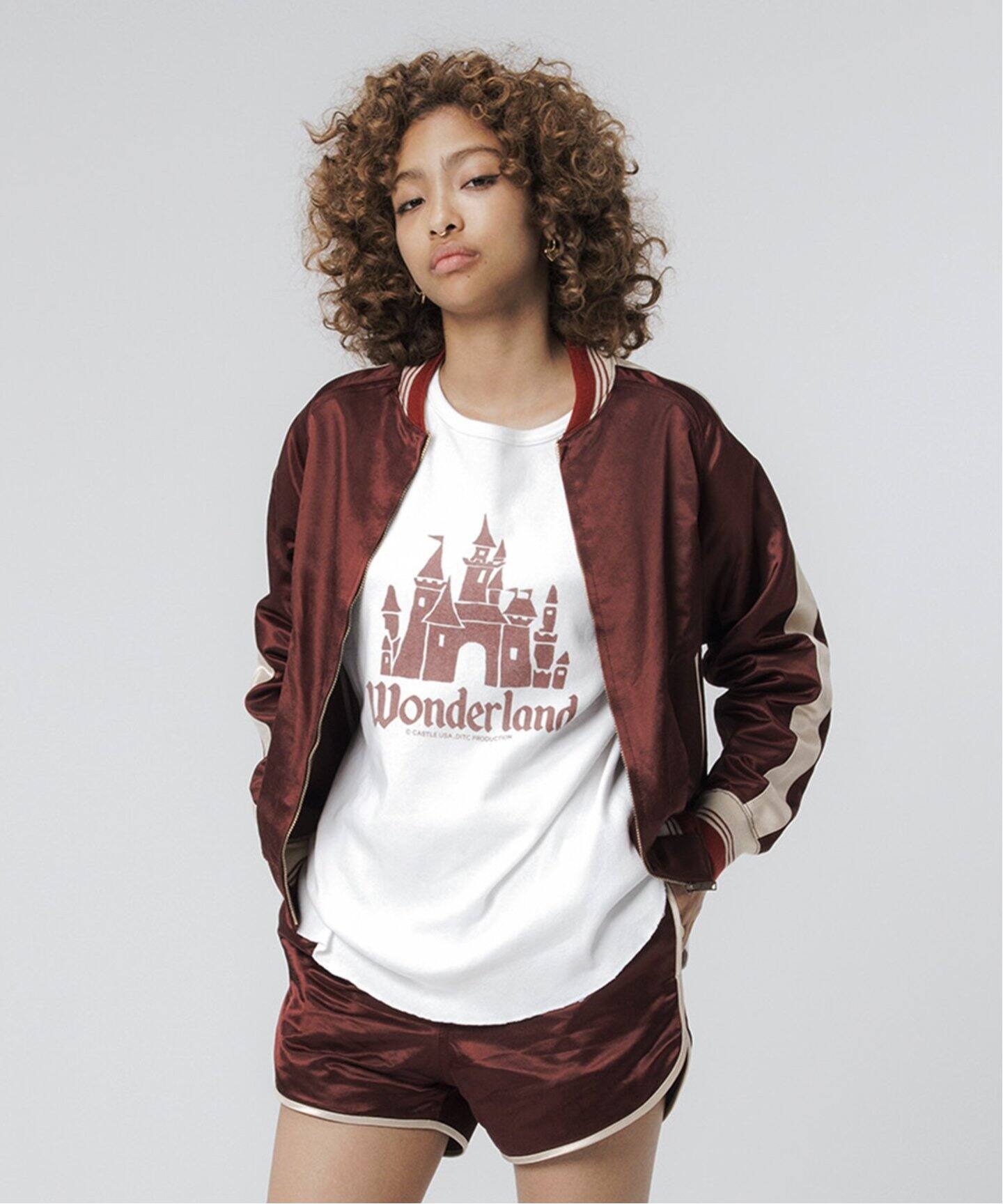 BOWWOW / バウワウ】 BEATLE MANIA SATIN SPORTS JACKET（その他 