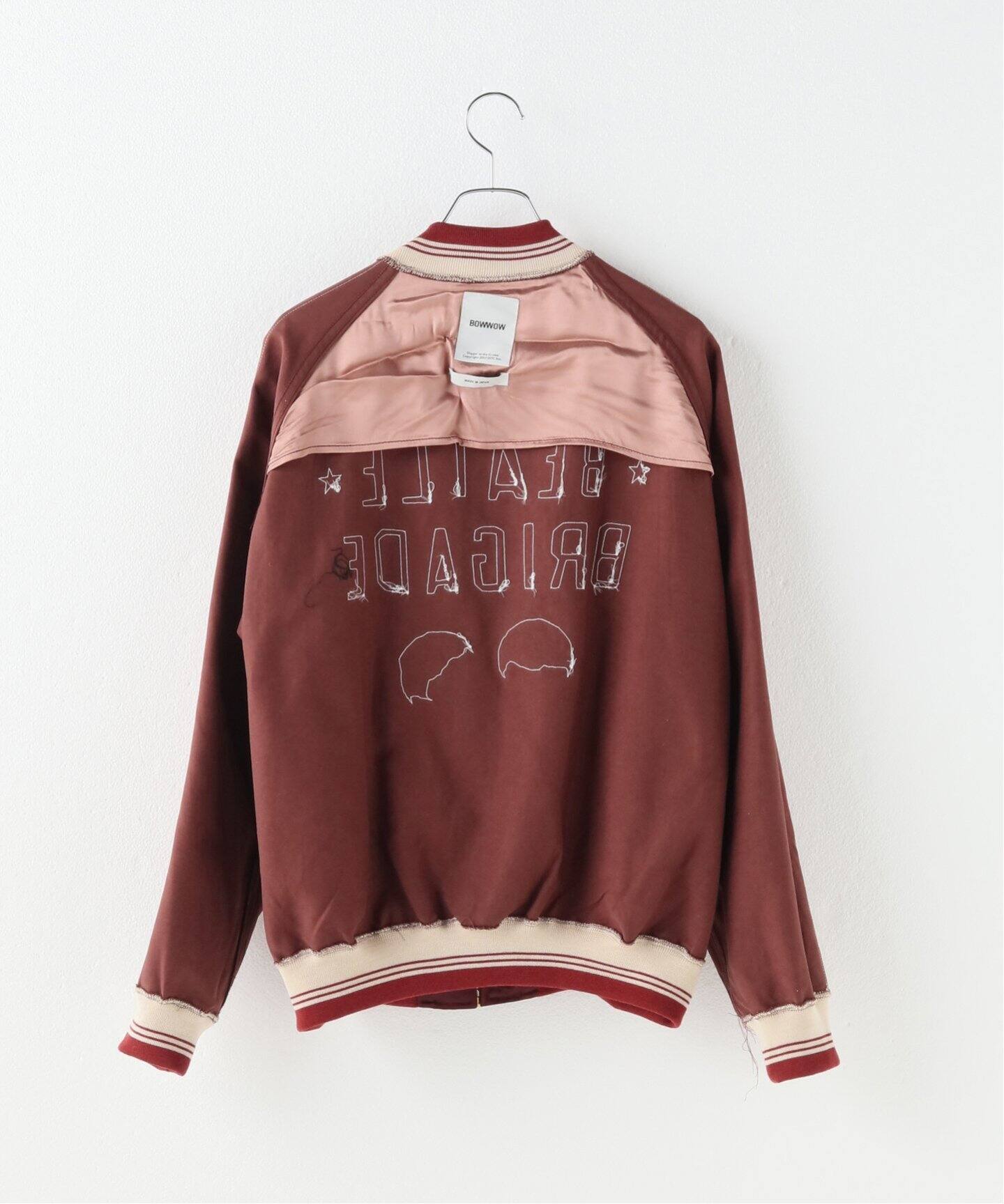 BOWWOW / バウワウ】 BEATLE MANIA SATIN SPORTS JACKET（その他  