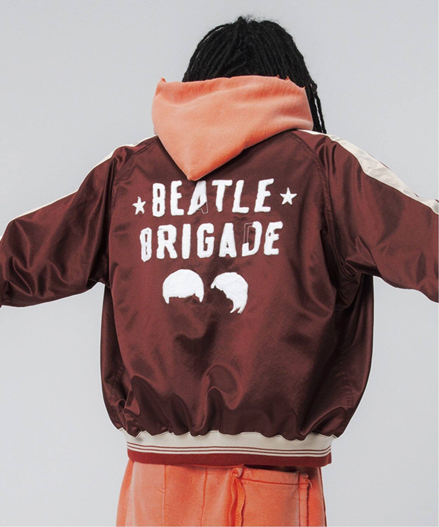 BOWWOW / バウワウ】 BEATLE MANIA SATIN SPORTS JACKET（その他  