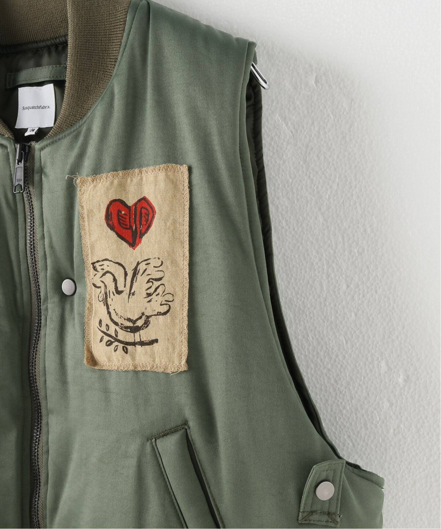Sasquatchfabrix. / サスクワァッチファブリックス】 FLIGHT VEST 