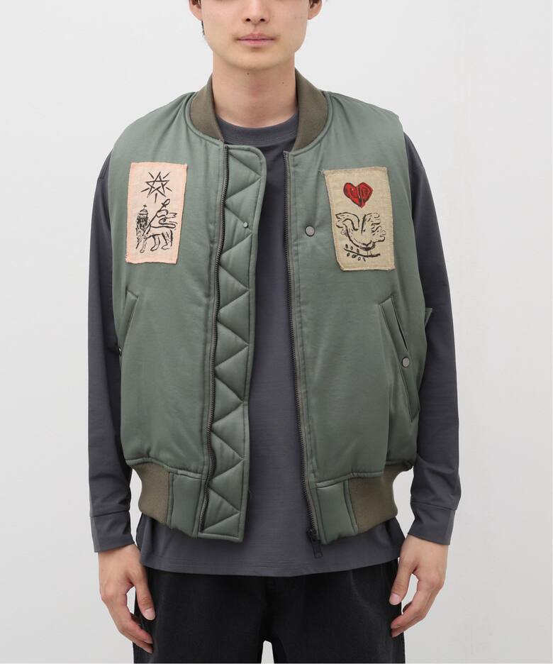 Sasquatchfabrix. / サスクワァッチファブリックス】 FLIGHT VEST 