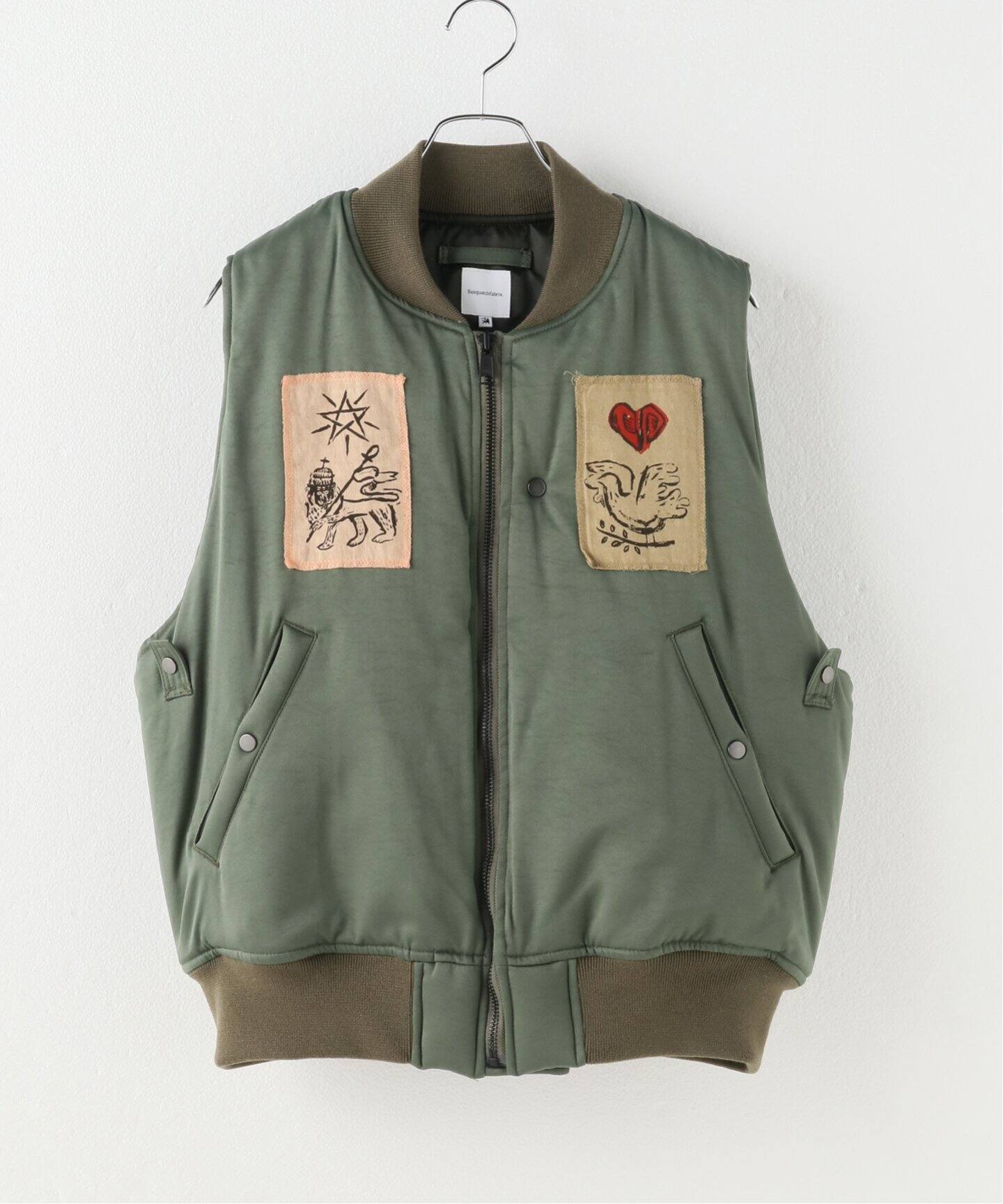 Sasquatchfabrix. / サスクワァッチファブリックス】 FLIGHT VEST  