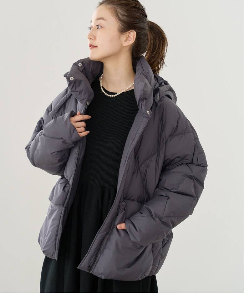 カポック混ダウンフーディ（ダウンジャケット）｜IENA（イエナ）の通販  