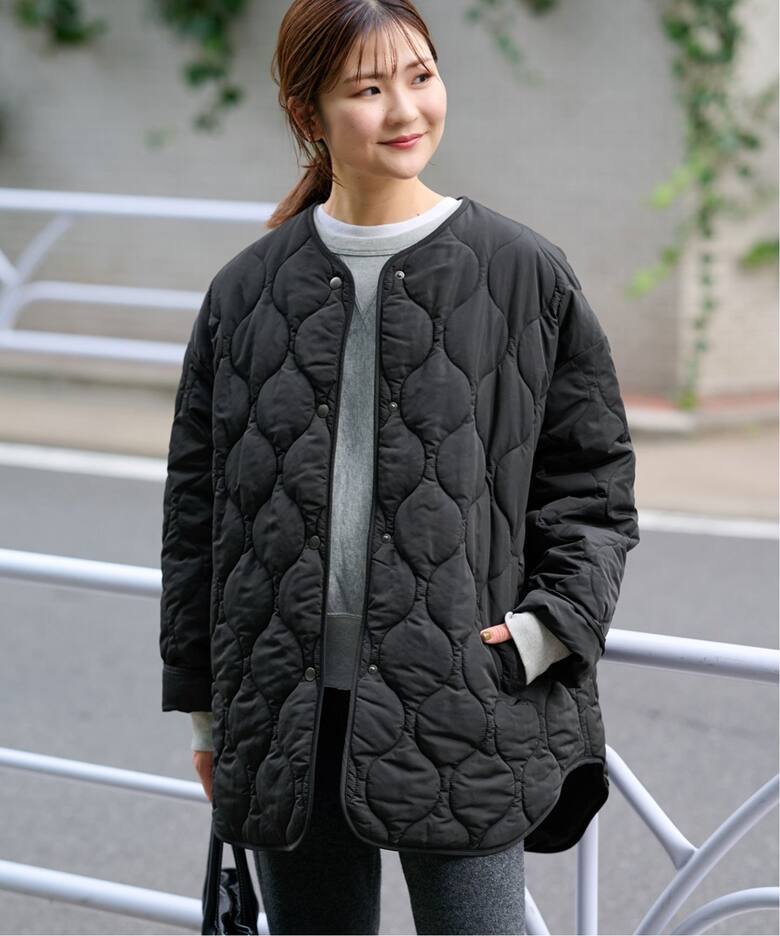 リバーシブルキルティングブルゾン（中綿・キルティング）｜SLOBE IENA  