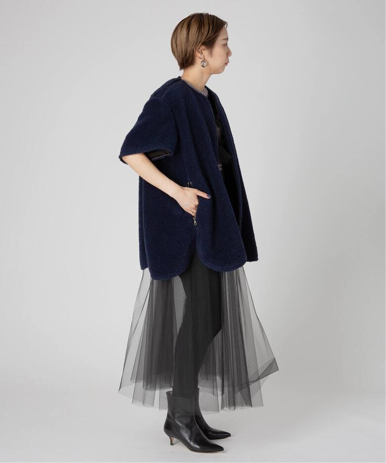 BOWTE/バウト】WOOL BOA ROUND HEM BLOUSON（その他ブルゾン／アウター 