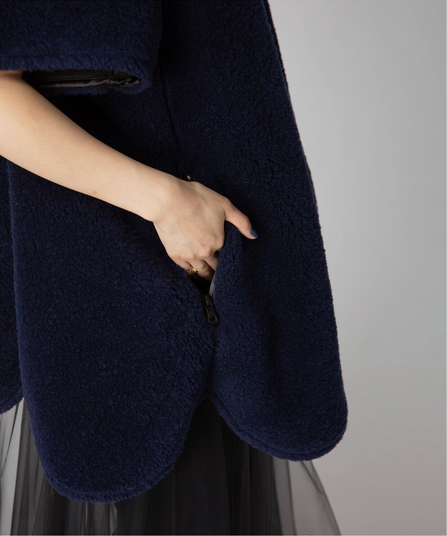 BOWTE/バウト】WOOL BOA ROUND HEM BLOUSON（その他ブルゾン／アウター 