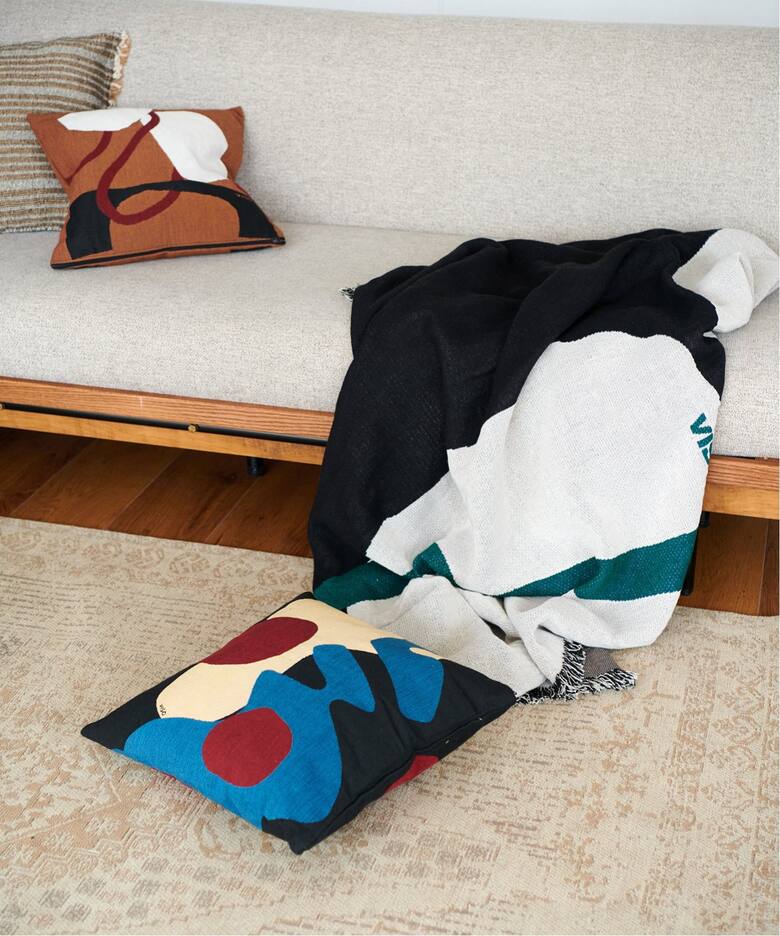 VISO PROJECT / ヴィソプロジェクト】TAPESTRY BLANKET ブランケット  