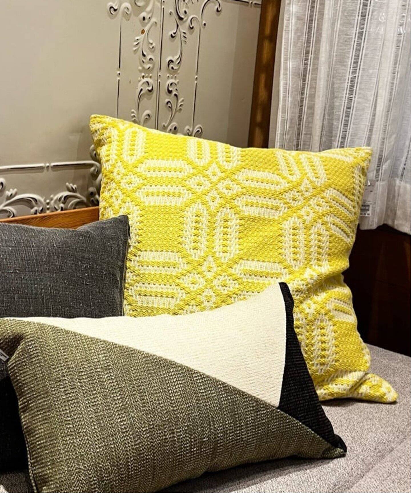 BIG クッションWESTOVERALLS × journal standard WESTOVERALLS / ウェストオーバーオールズ】SHAKER CUSHION 45