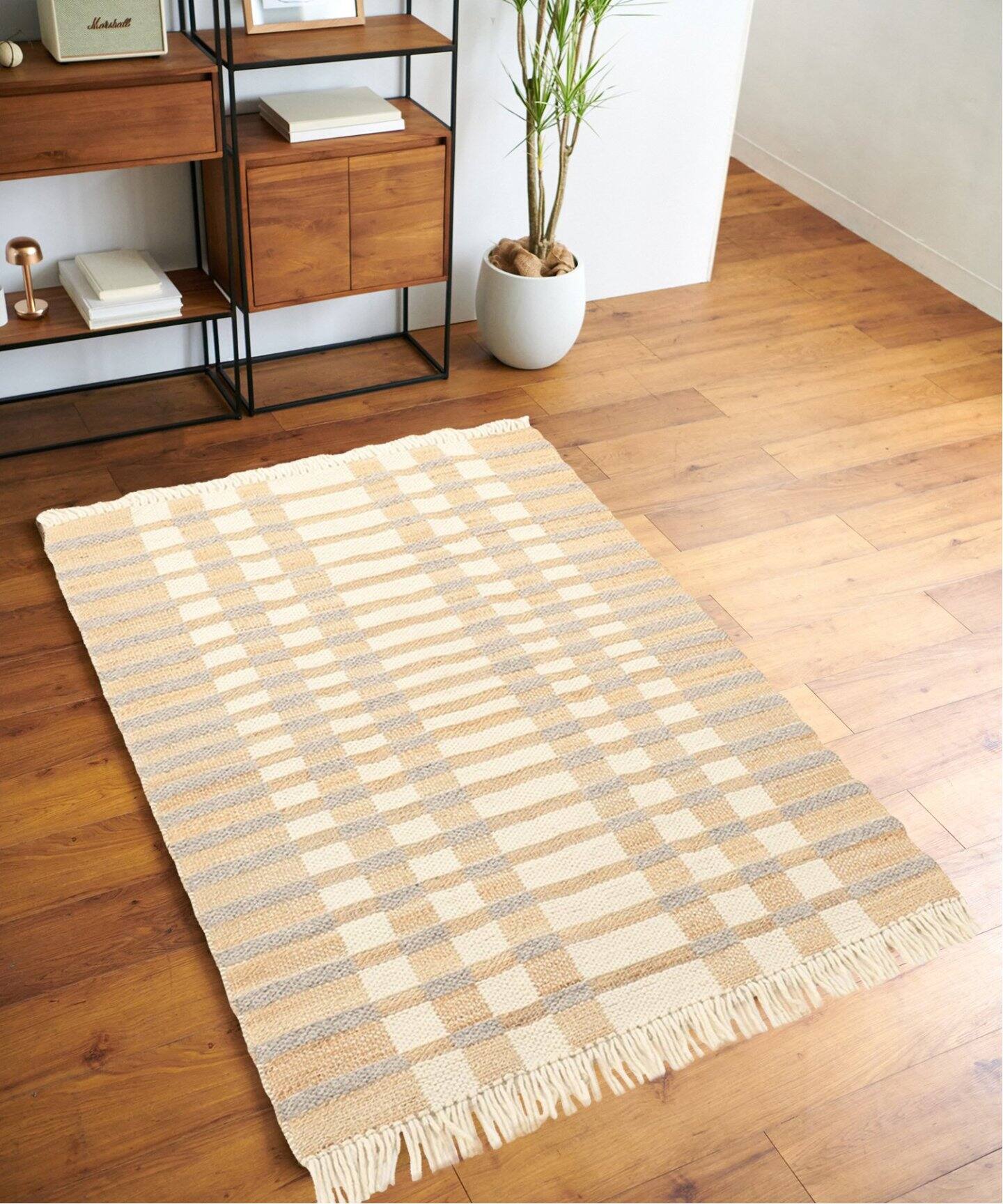 ラグ 麻 journal standard furniture acme ジャーナル