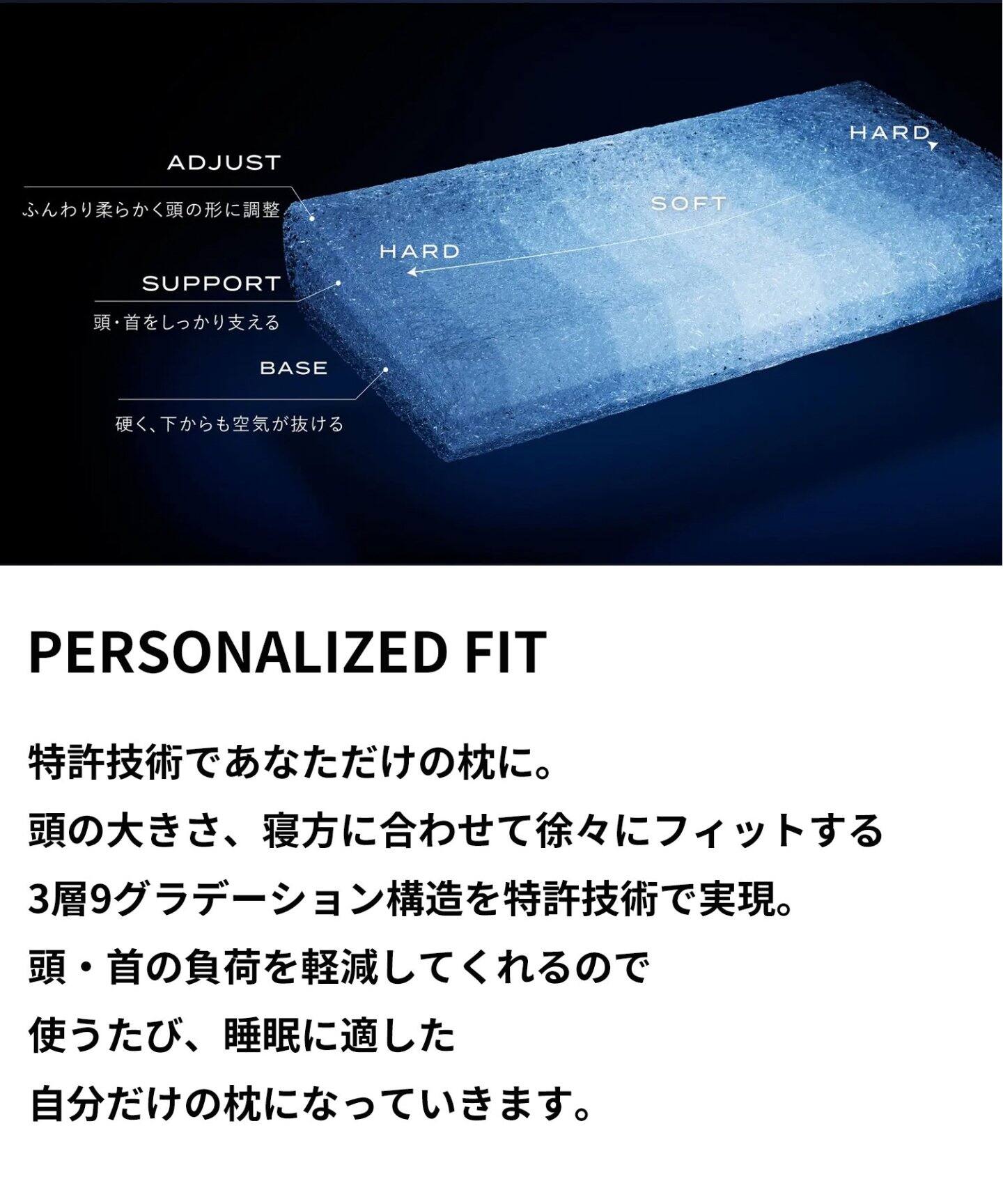 BRAIN SLEEP/ブレインスリープ】ピロー HIGH 枕 本体 (9  