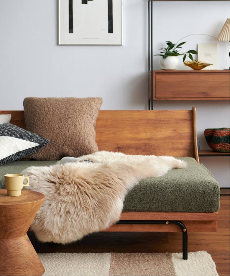 SHEEPSKIN シープスキン ラグ 90×60cm（ラグ・マット）｜JOURNAL STANDARD FURNITURE（ジャーナル