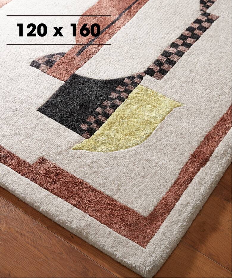 《予約》VISALIA RUG 120x160 ヴァイセリア ラグ（ラグ・マット）｜JOURNAL STANDARD FURNITURE（ジャーナルスタンダード ファニチャー）の通販