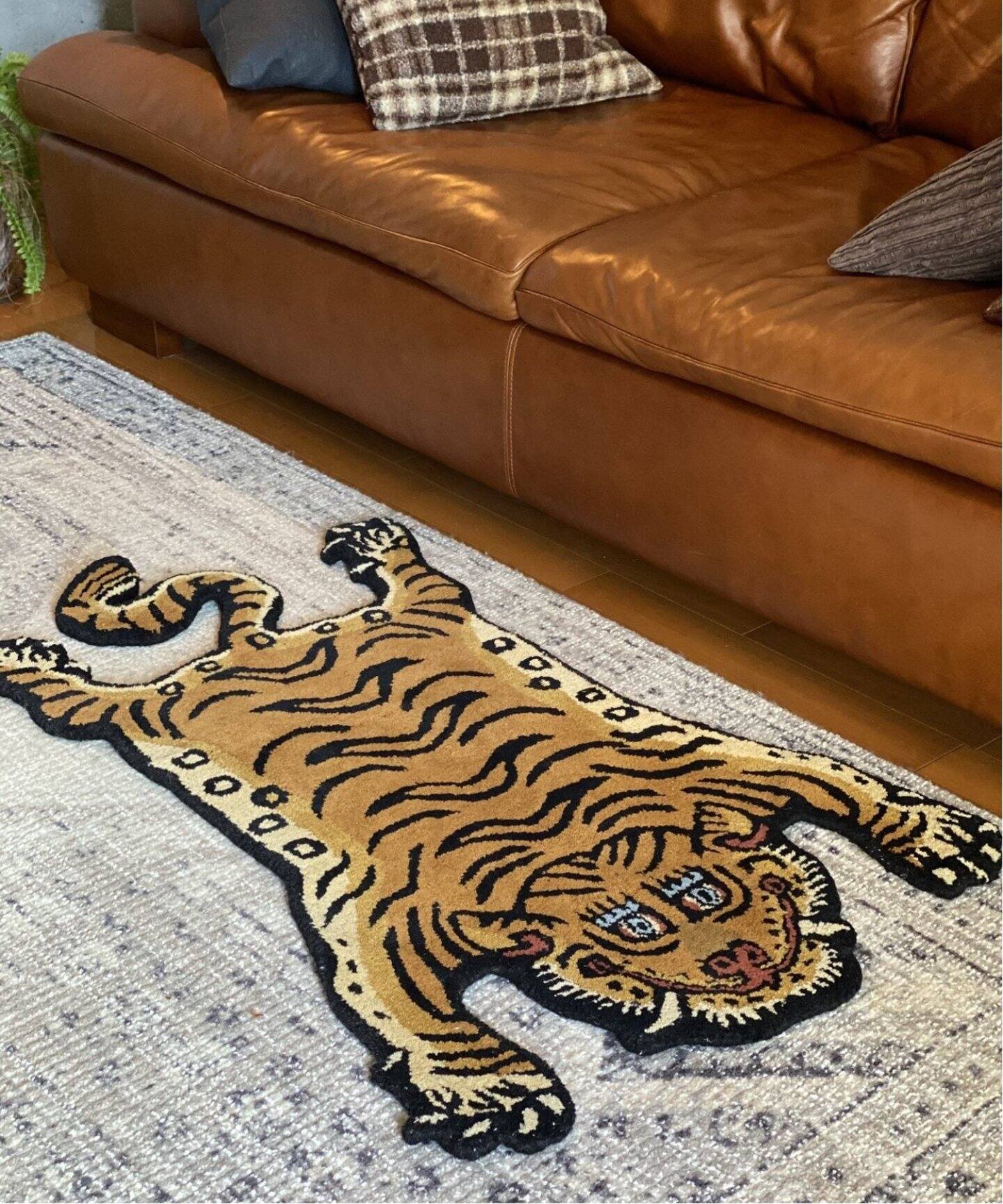 TIBETAN TIGER RUG M チベタンラグ（ラグ・マット）｜ACME Furniture 
