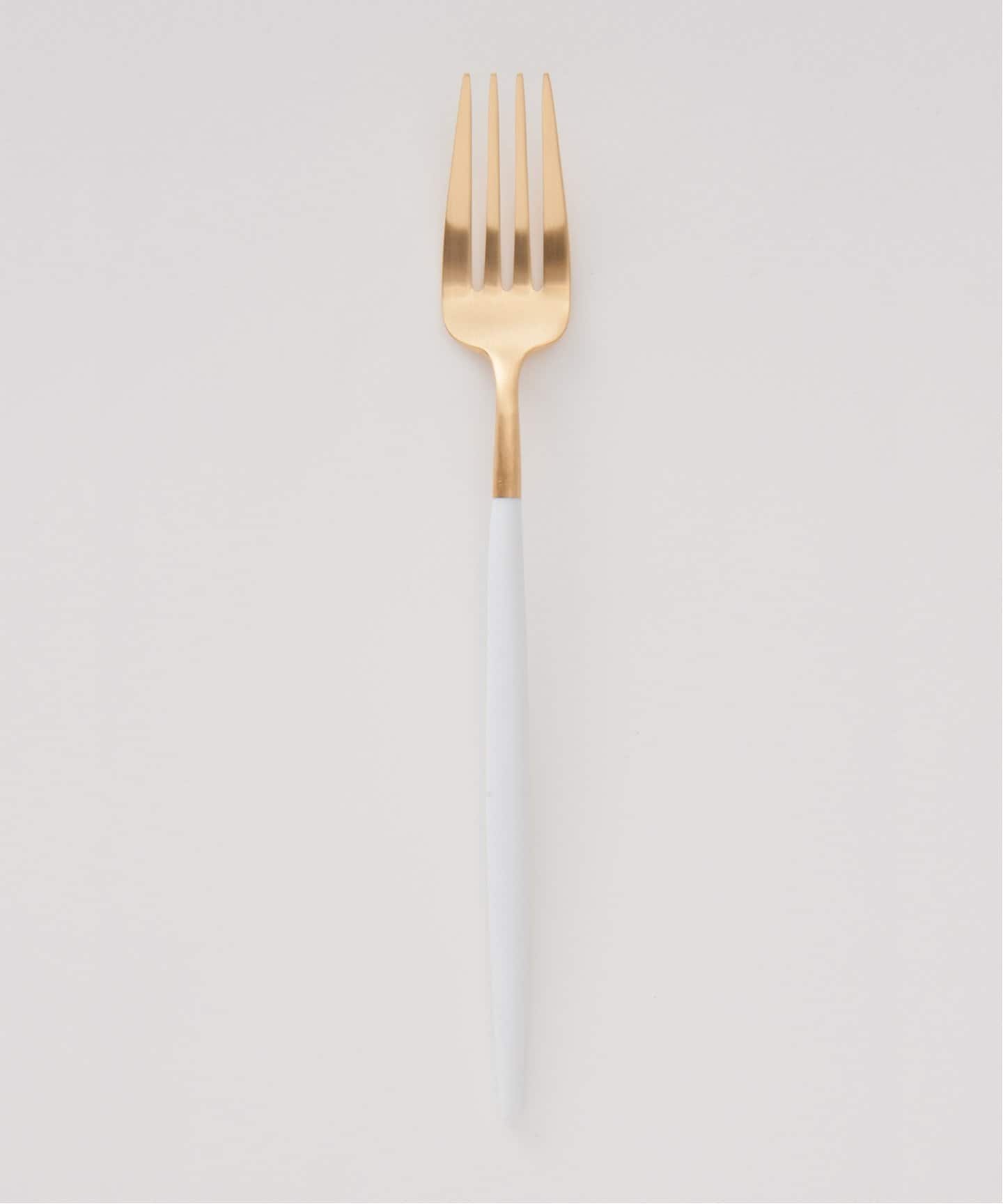 Cutipol クチポール　ホワイト　ゴールド　箱　GOA ディナー Cutipol GOA Cutlery Set / クチポール ゴア ディナー6本セット
