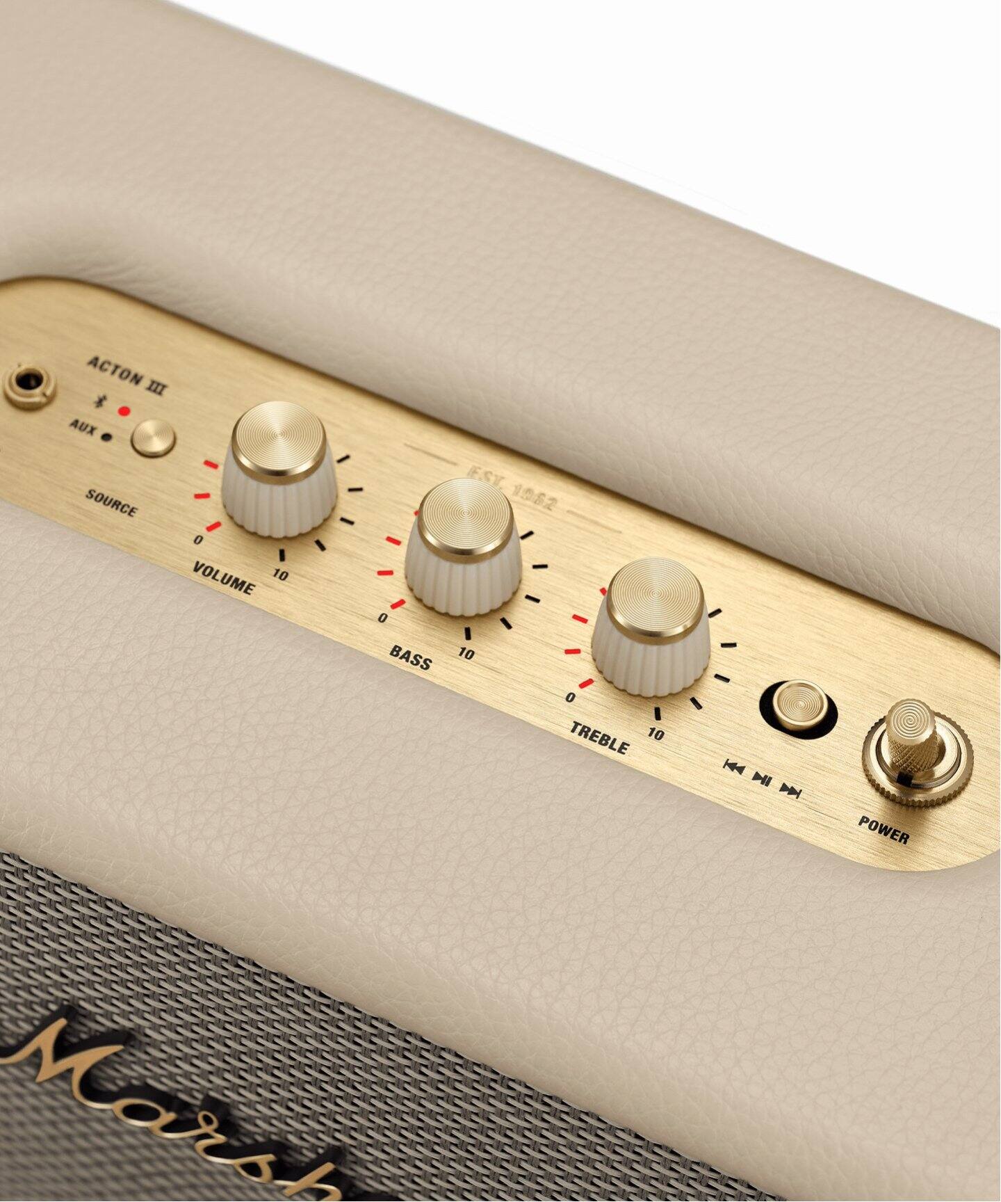 ☆【Marshall/マーシャル】Acton 3 Bluetooth Cream スピーカー（家電